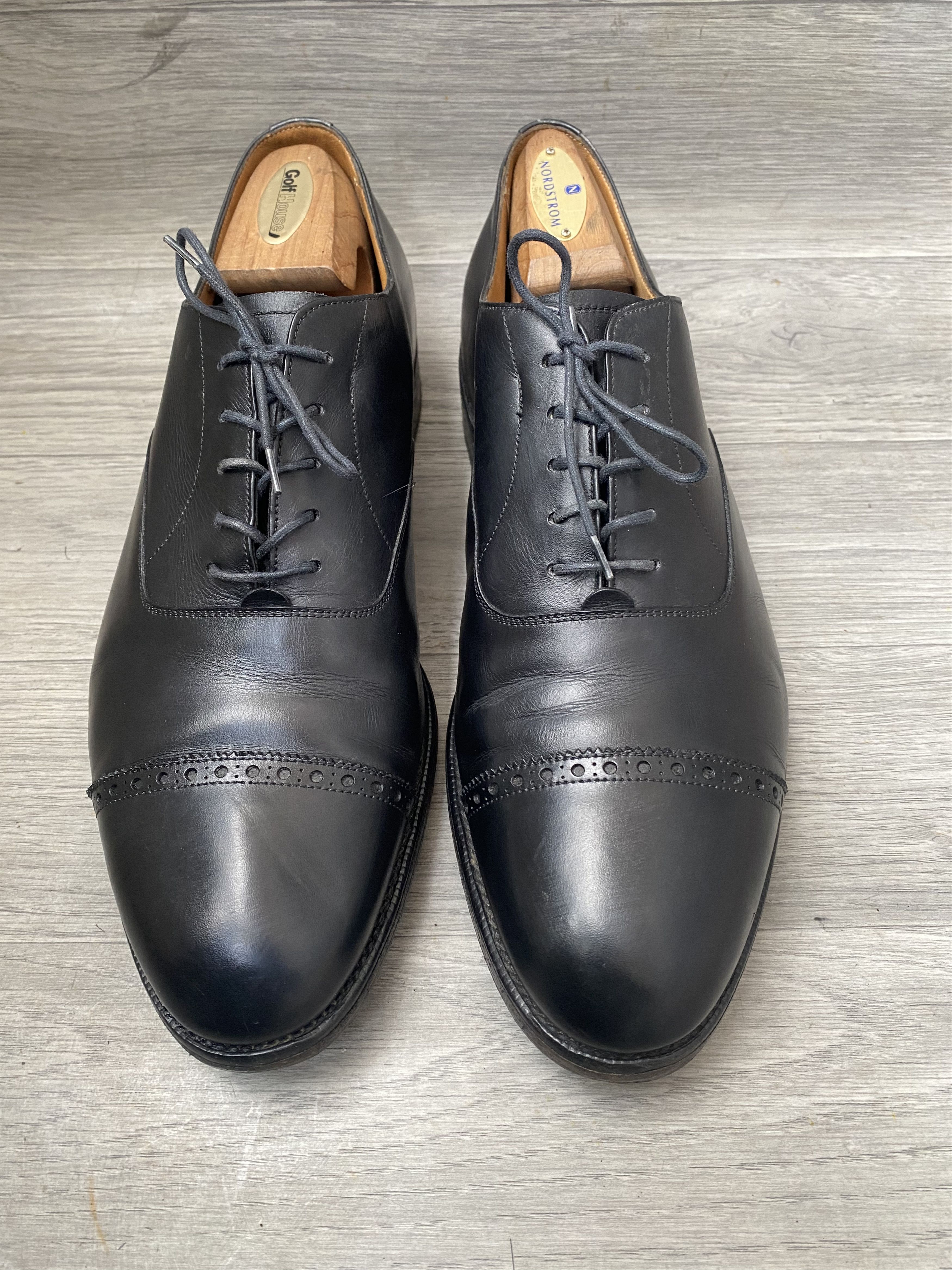 Edward Green Edward green cap-toe brouges leather shoes Size US 10 / EU 43 - 2 Thumbnail