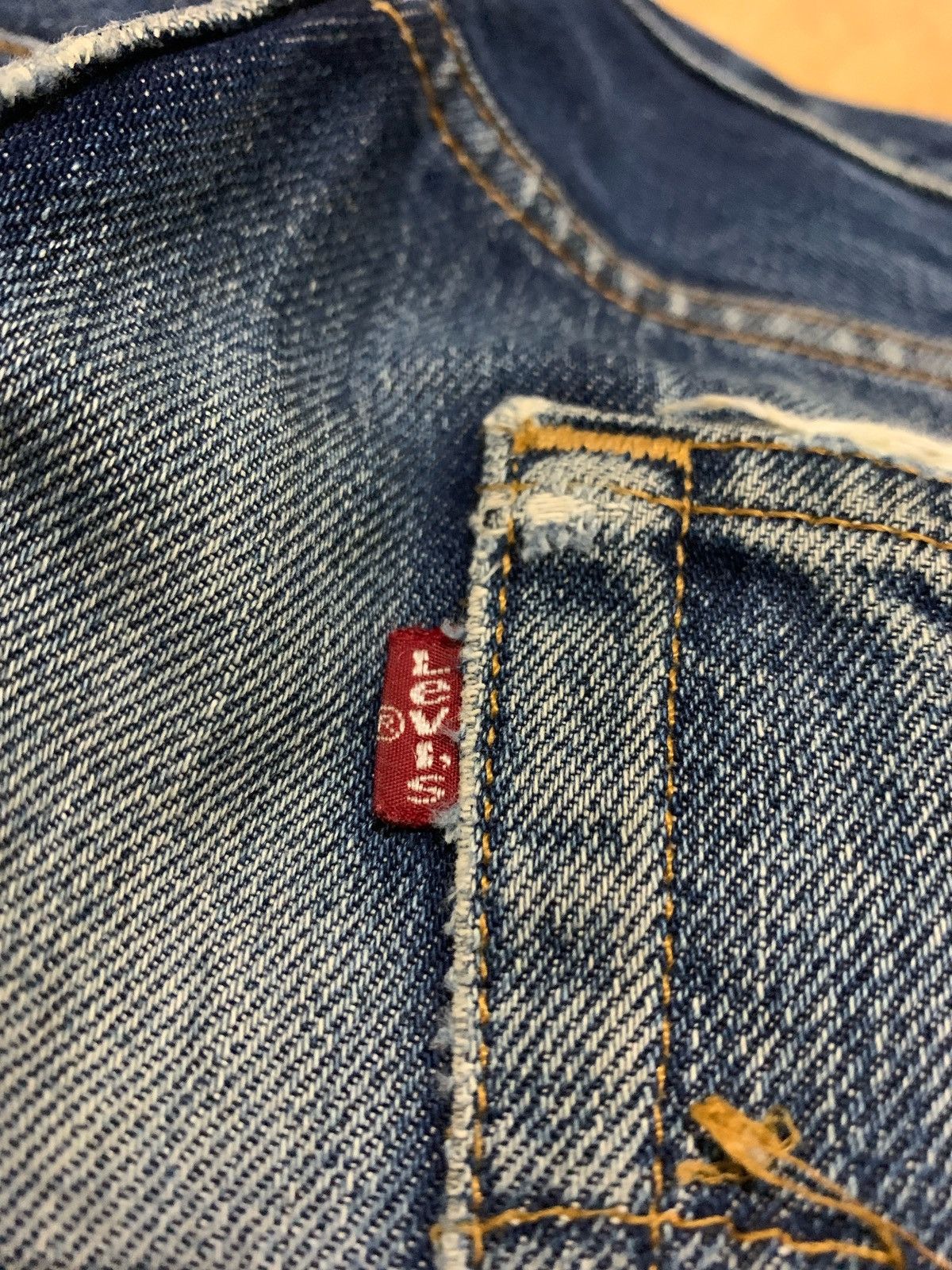 Levi's Vintage Clothing Vintage Levis 501xx Distressed Denim Jeans Size 34x36 Size US 34 / EU 50 - 8 Thumbnail