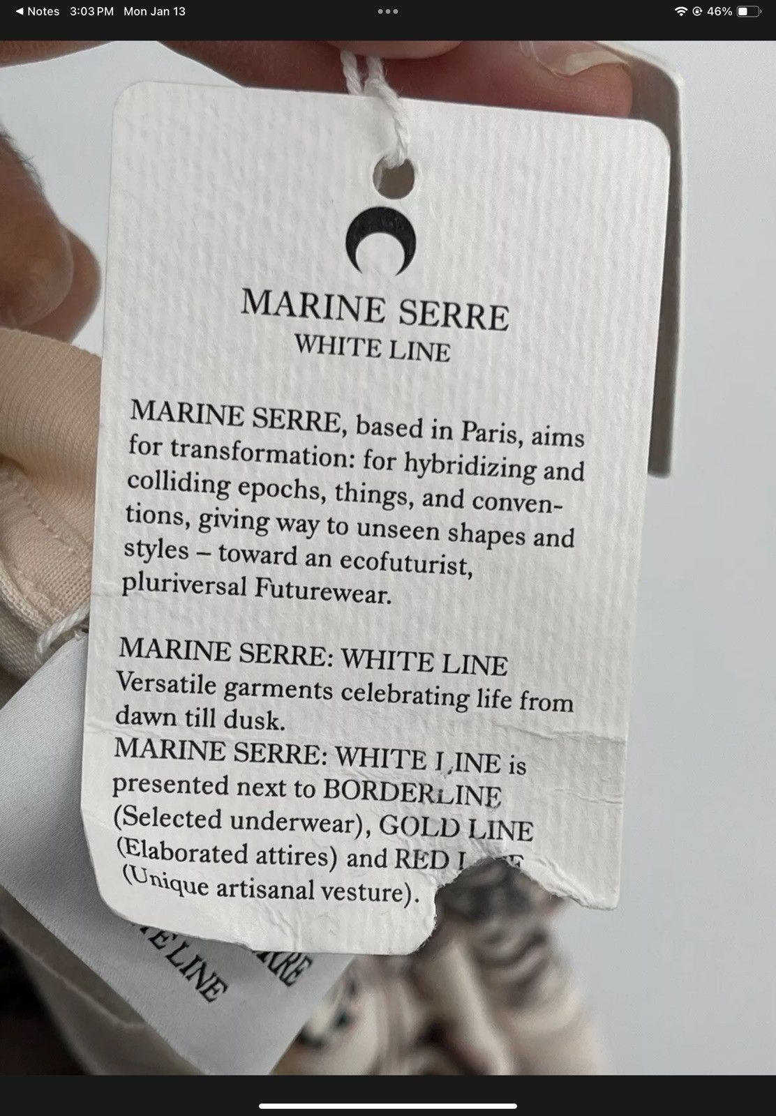 Marine Serre Marine Serre Geotic Relaxed Long-Sleeve Top Dragon Logo Size XL / US 12-14 / IT 48-50 - 8 Thumbnail
