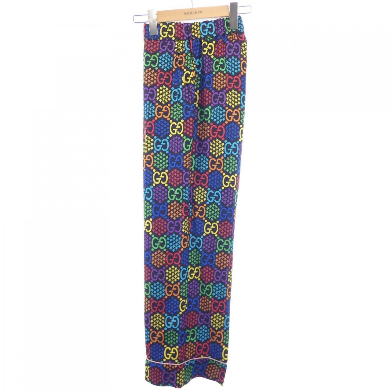 Gucci Gucci Gucci 610885 ZADGM Silk Pants Others Pants 610885 ZADGM DUTY FREE for USA Size ONE SIZE - 1 Thumbnail