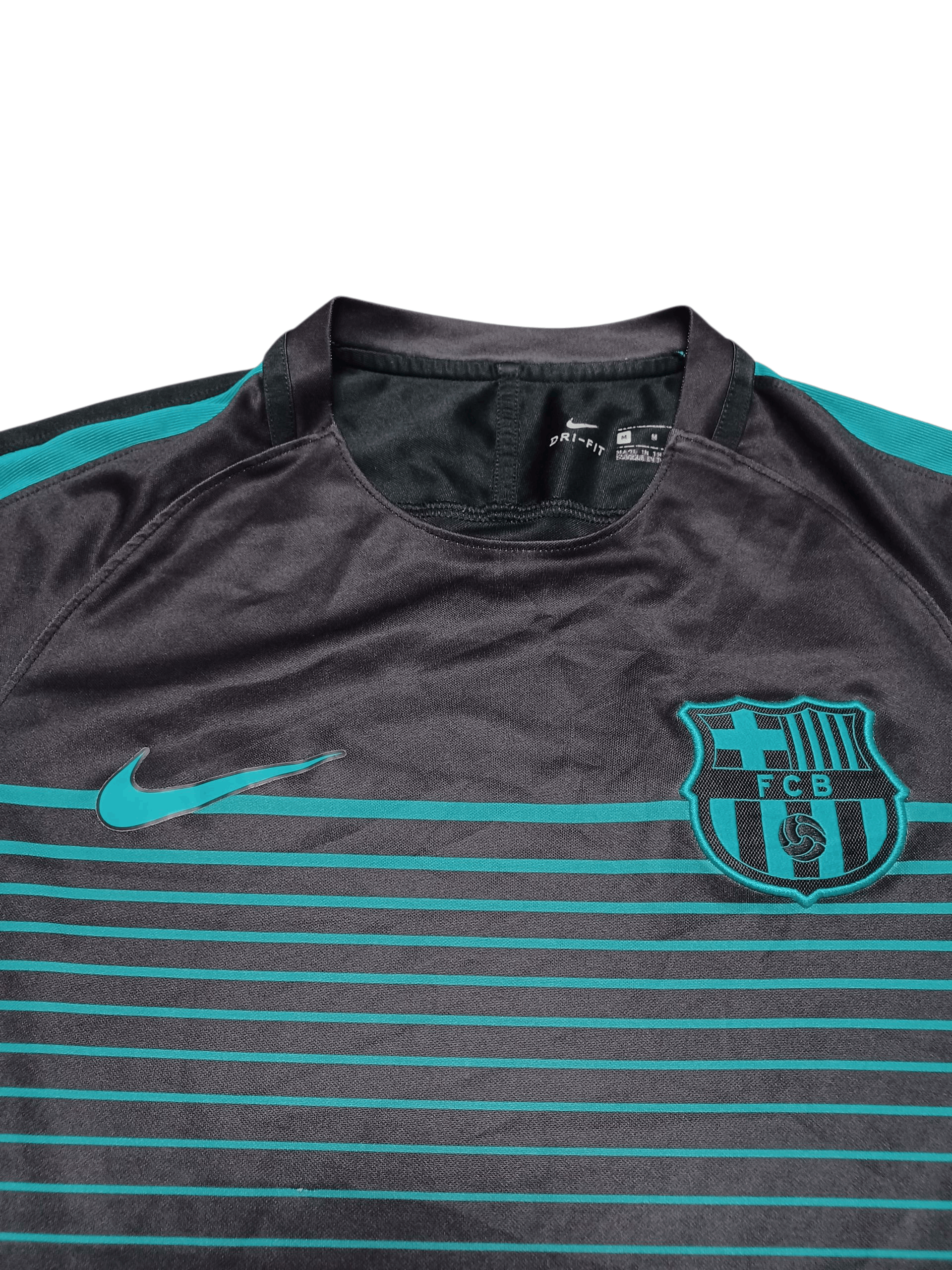 Nike NIKE BARCELONA VINTAGE 2016 TRAINING SOCCER TEE JERSEY Size US M / EU 48-50 / 2 - 2 Thumbnail