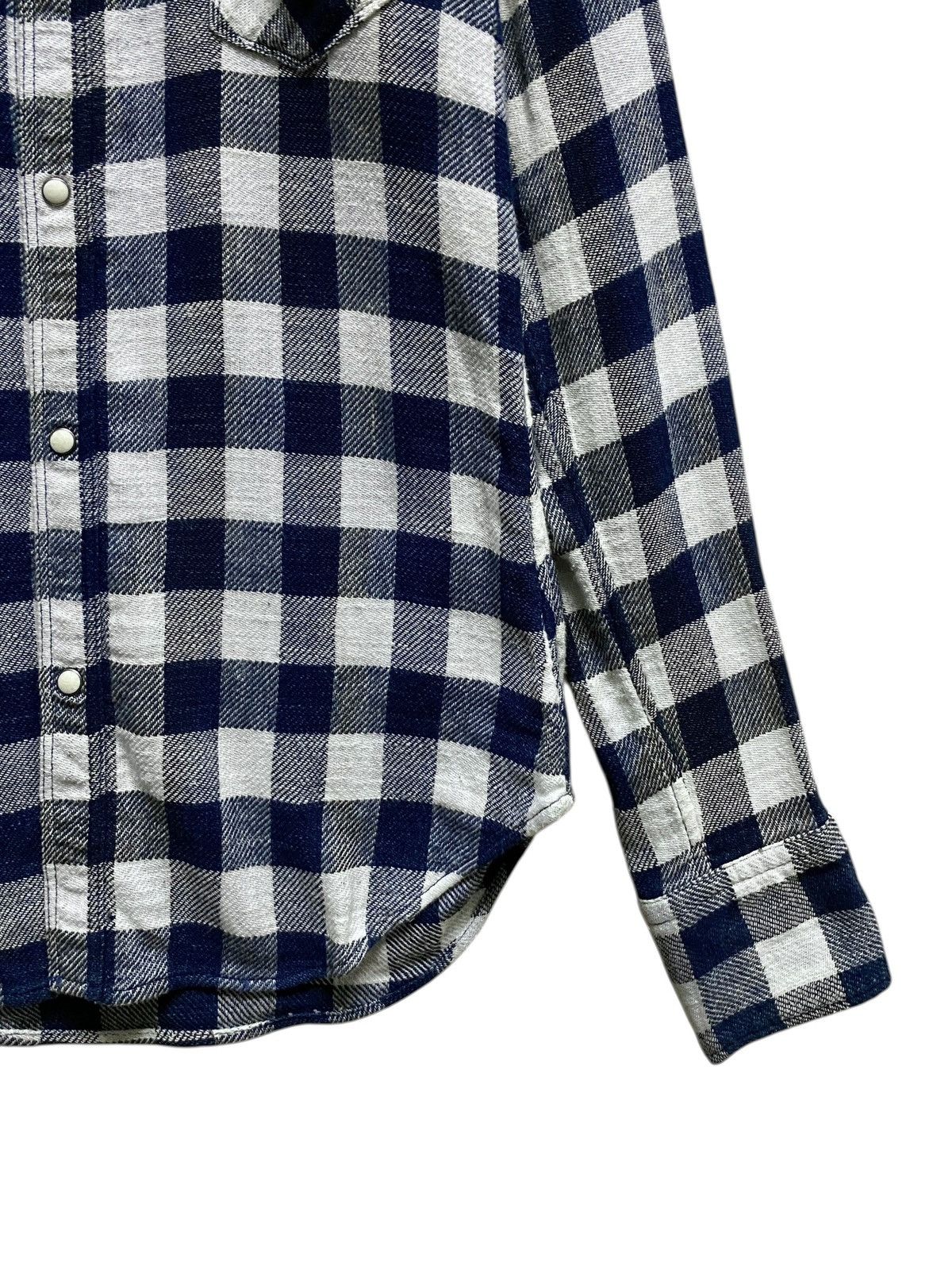 45rpm Vintage Japanese Brand 45rpm Wool Shirt 1990s Size US M / EU 48-50 / 2 - 4 Thumbnail
