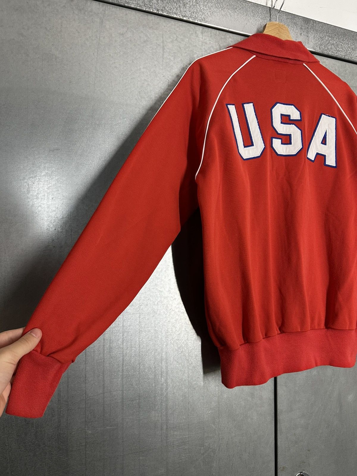 Adidas Vintage Adidas USA Back Logo Soccer Zip Hoodie Size US M / EU 48-50 / 2 - 9 Thumbnail