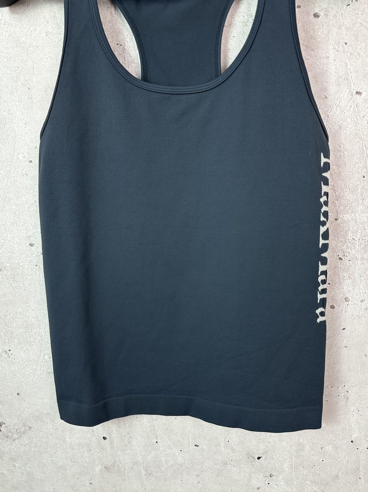 Max Mara Max Mara The Cube Logo Navy Sleeveless Women’s Top Size M / US 6-8 / IT 42-44 - 3 Thumbnail