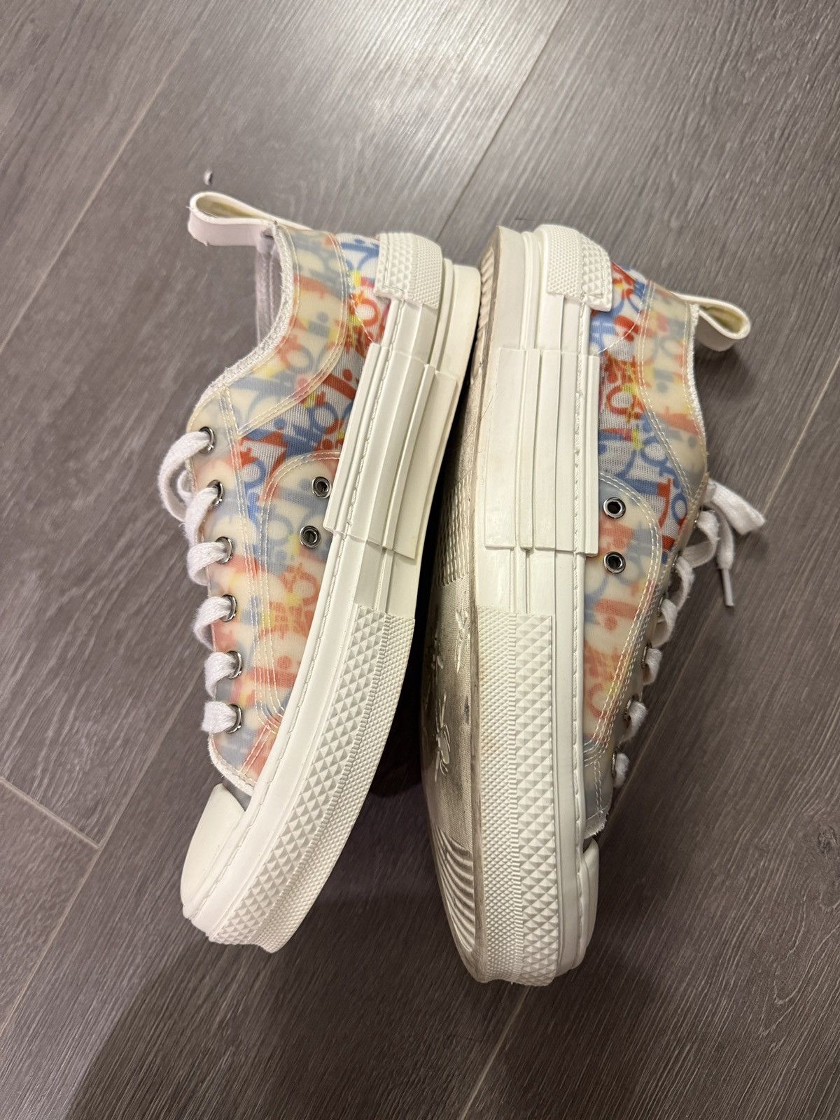 Dior Dior B23 Low Top MULTICOLOR Oblique Size US 8 / EU 41 - 5 Thumbnail