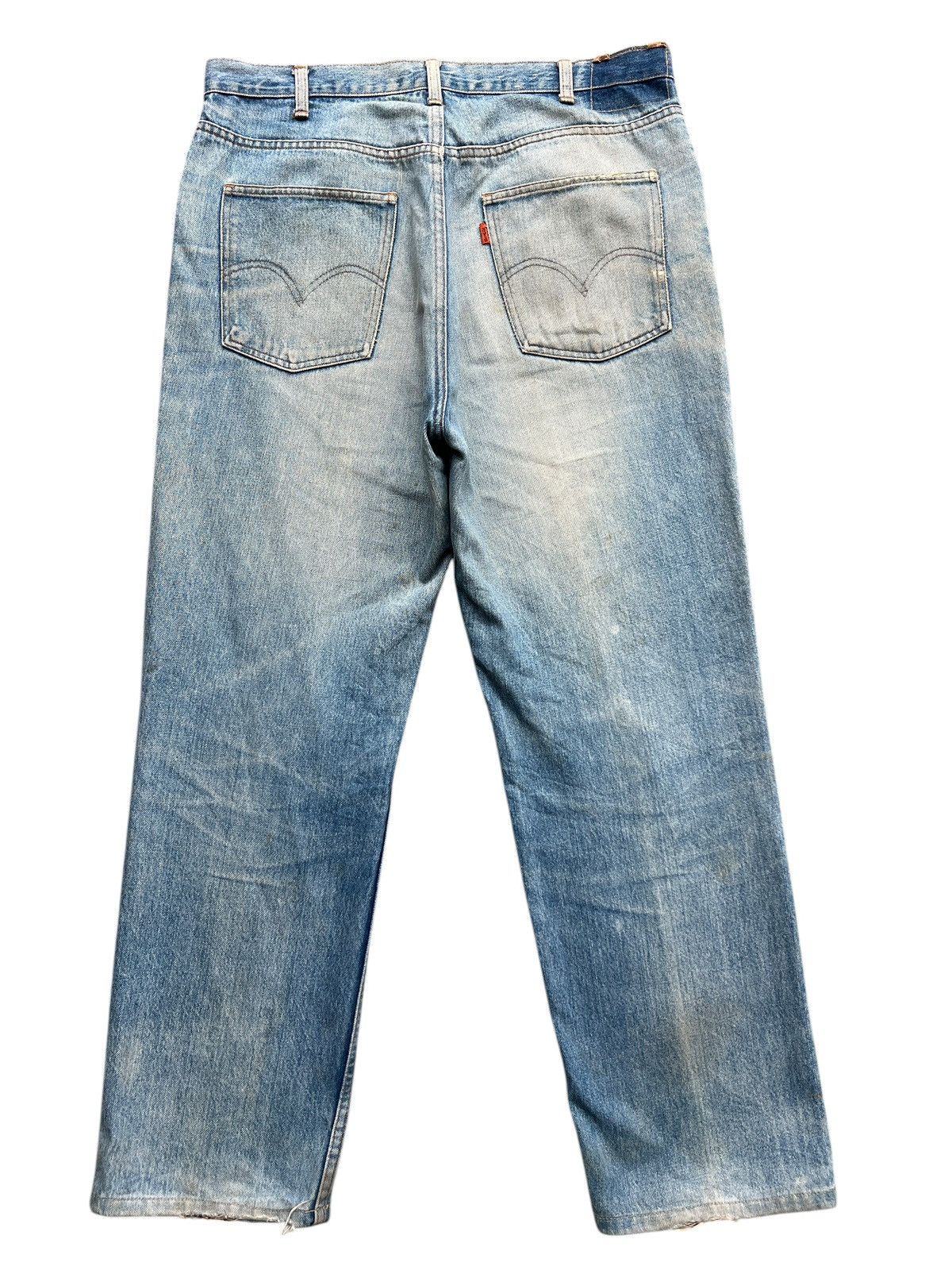 Levi's Vintage 90s Levi’s Orange Tab Distressed Denim Jeans 36 Size US 36 / EU 52 - 3 Thumbnail