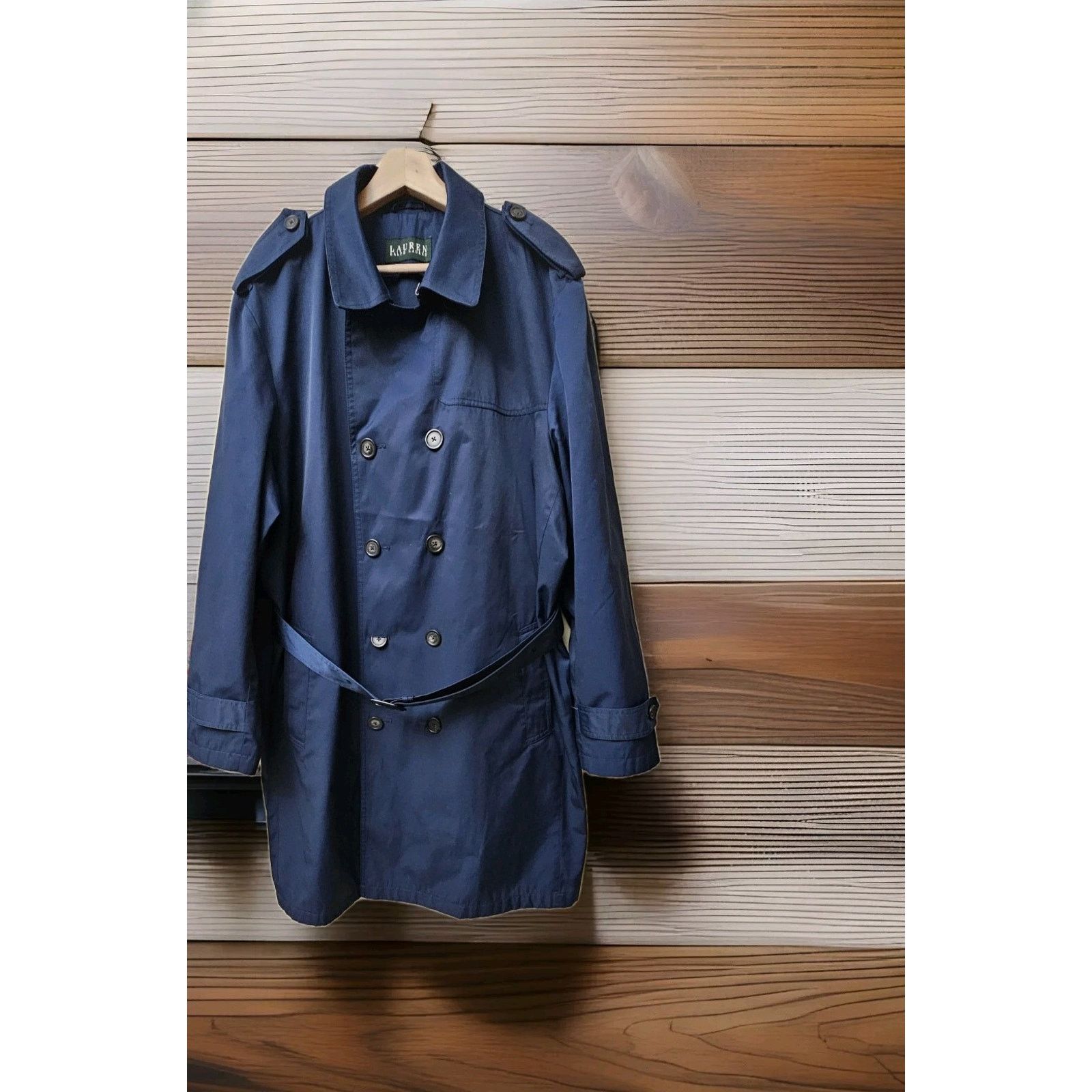 Lauren Ralph Lauren LAUREN RALPH LAUREN VTG EDMOND TRENCH RAINCOAT SZ 46R Size US S / EU 44-46 / 1 - 2 Thumbnail