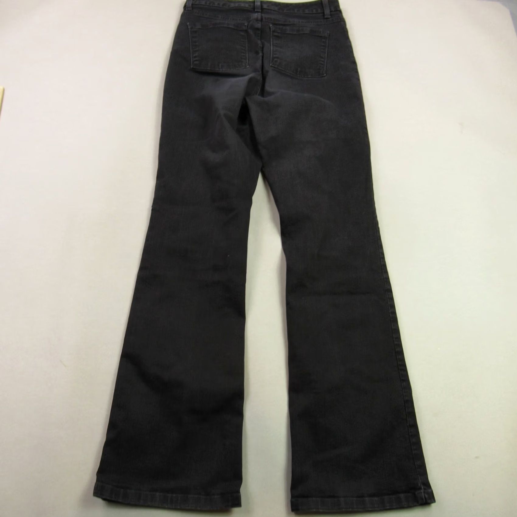 Vintage L.L. Bean Pants Women 10 Tall Lightweight Straight Leg Outdoors Regular Black Size 32" / US 10 / IT 46 - 6 Thumbnail