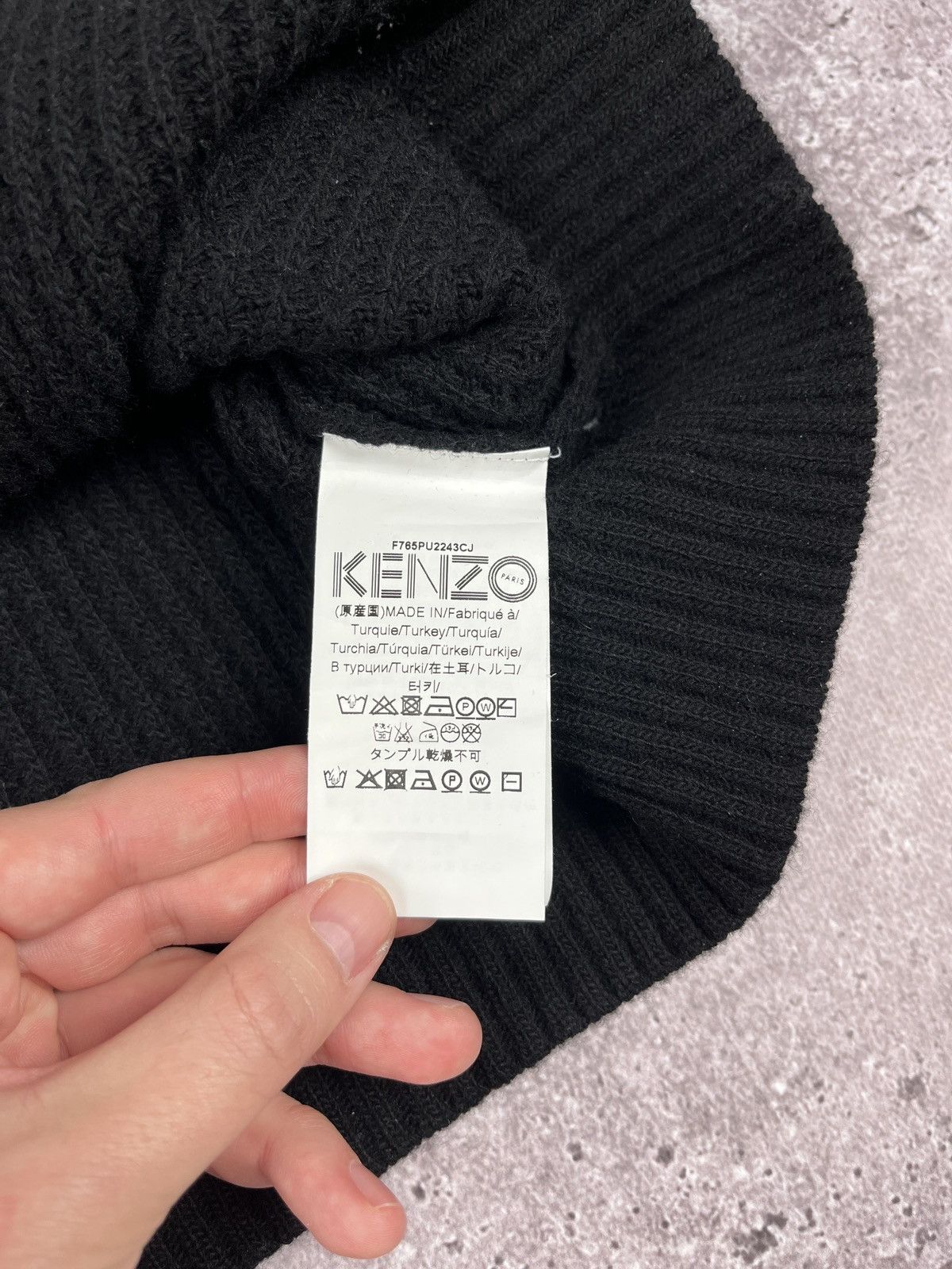 Kenzo Kenzo Logo Wool Sweater Size US XXL / EU 58 / 5 - 8 Thumbnail