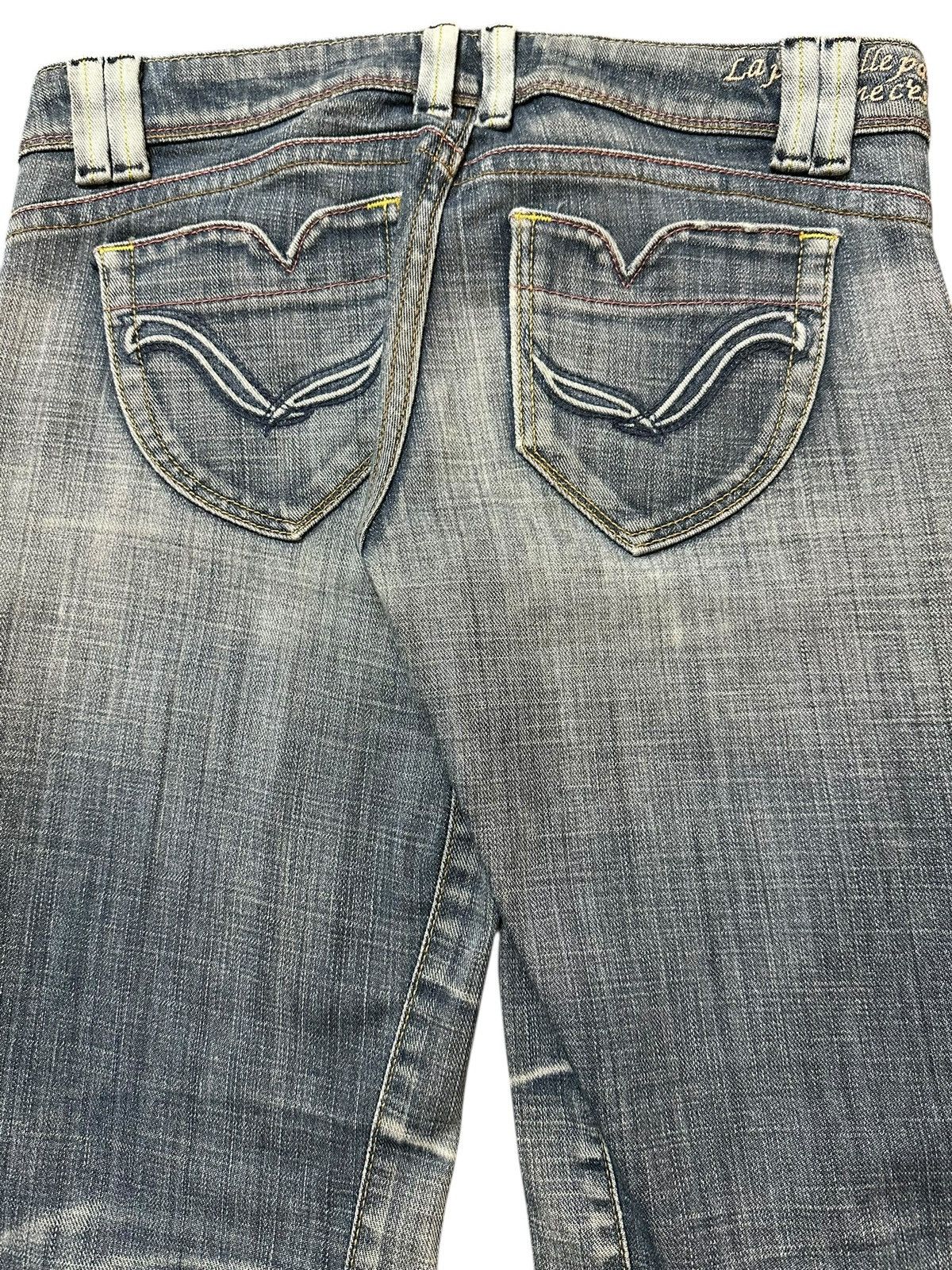Edwin Vintage Japan Edwin Blue Faded Wash Style Flared Jeans Size US 30 / EU 46 - 6 Thumbnail