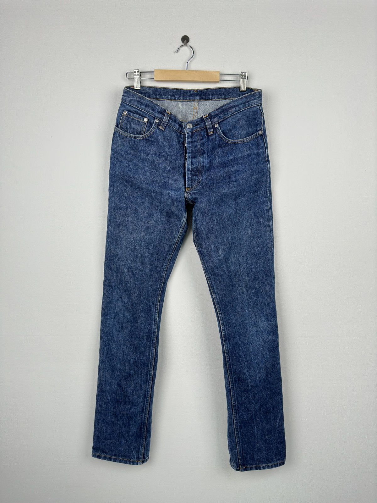 1998 HELMUT LANG Runway Classic Denim Italian Cut Jeans