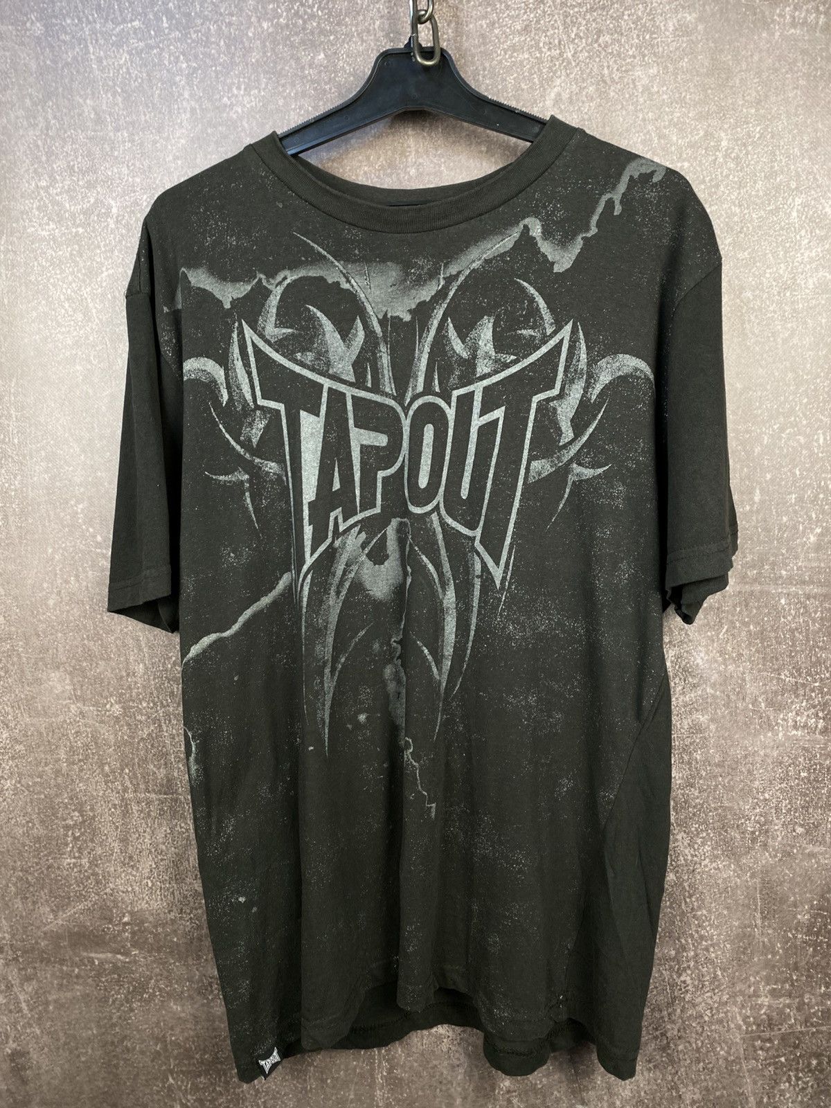 Tapout Vintage tapout t shirt big logo affliction tee Size US L / EU 52-54 / 3 - 1 Thumbnail