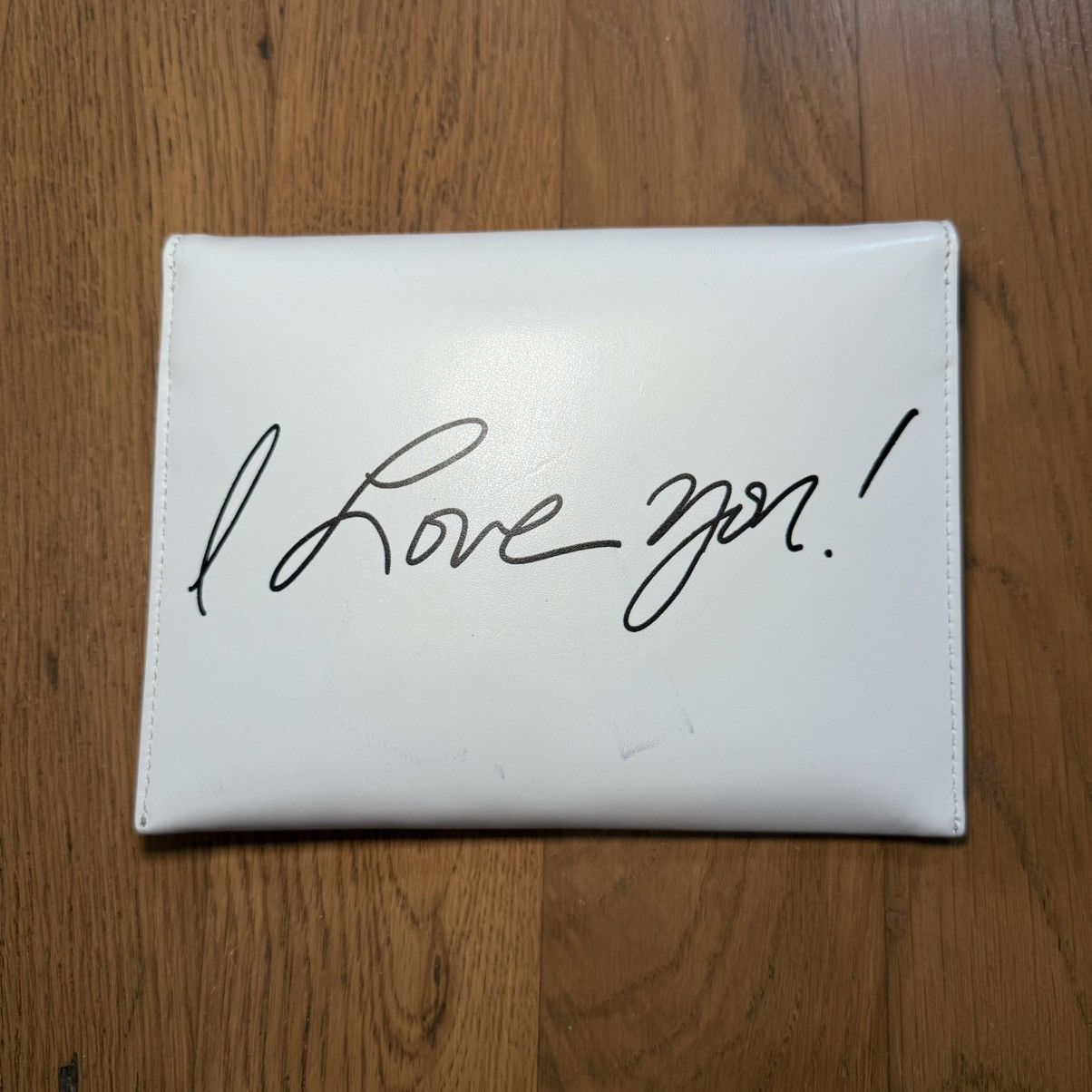 Jeremy Scott × Moschino Moschino I Love You Clutch Size ONE SIZE - 7 Thumbnail