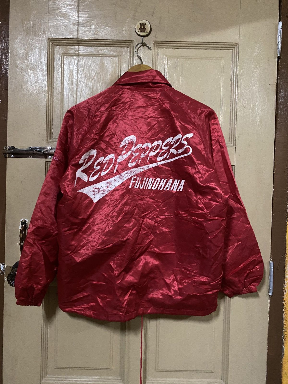 Japanese Brand Vintage Hattori Red Peppers Fujinohana Coach Jacket Japan Size US S / EU 44-46 / 1 - 7 Thumbnail