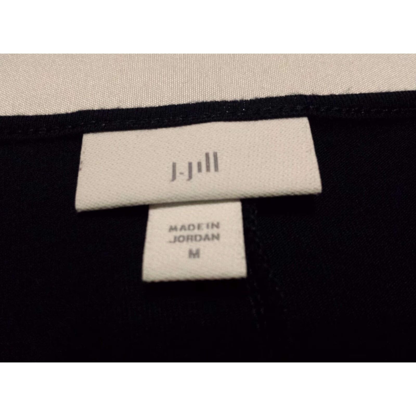 J. Jill J. Jill Womens Blue Long Sleeve Boat Neck Top Pullover Rayon Shirt Medium Size M / US 6-8 / IT 42-44 - 5 Thumbnail