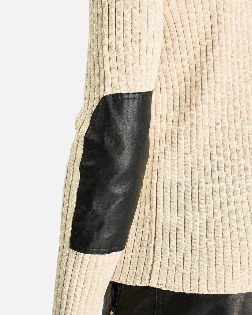 Wales Bonner o1s1v1r1oon0825 Linton Knit Top in Beige/Ivory Size US L / EU 52-54 / 3 - 5 Thumbnail