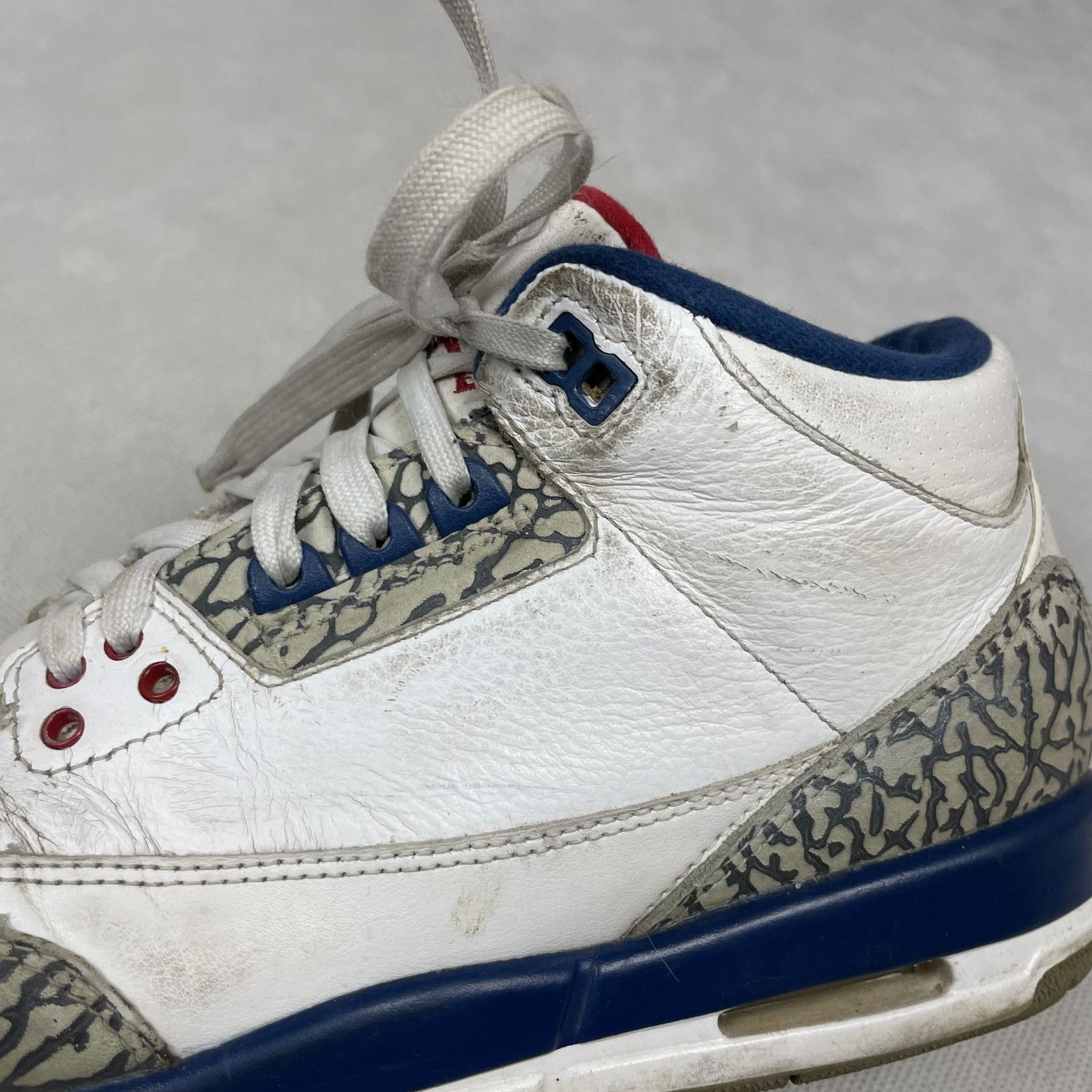 Jordan Brand Nike Air Jordan 3 Retro OG BG 854261-106 White Sneakers 7Y Size US 7 / EU 40 - 10 Thumbnail