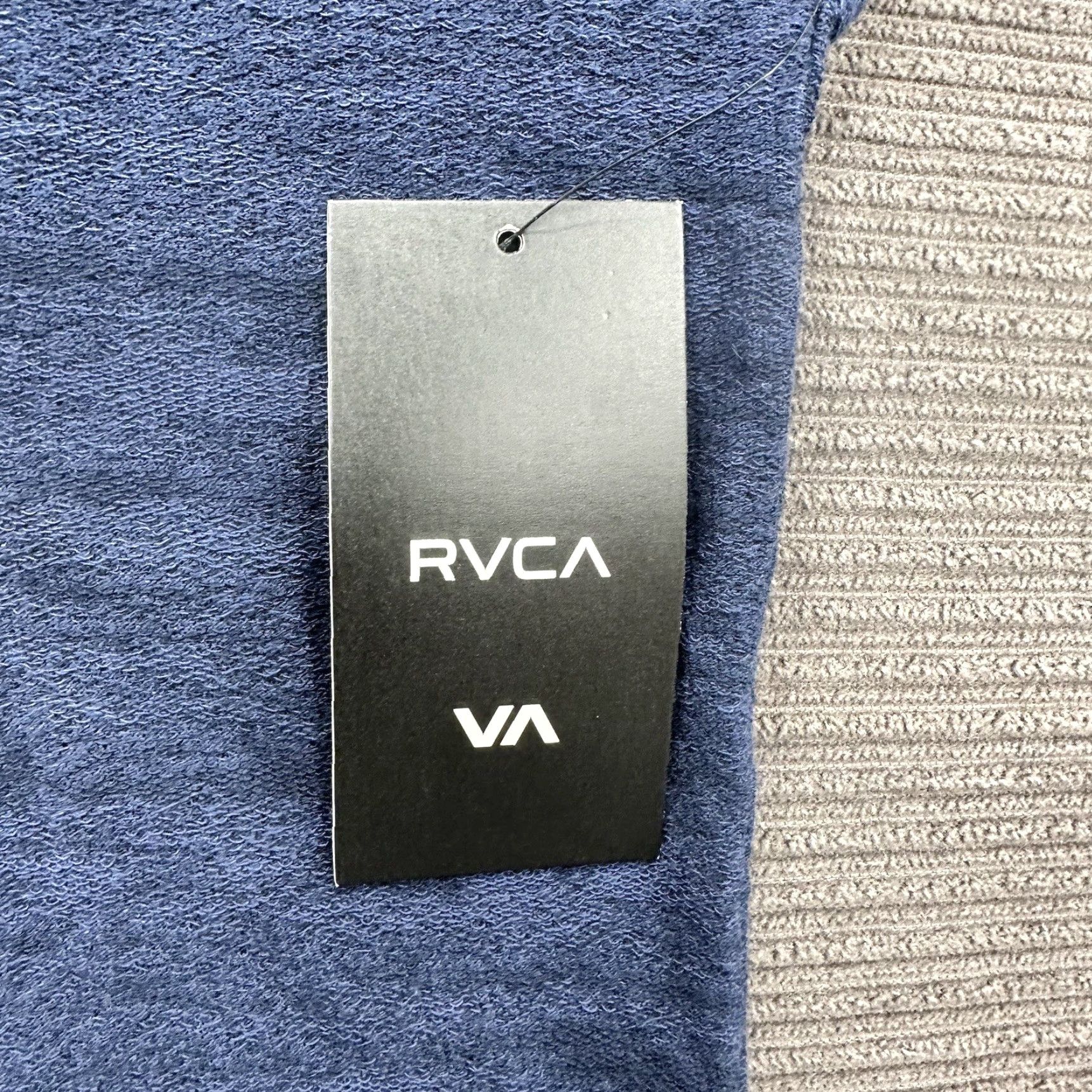 RVCA RVCA L/S Henley Shirt Men Small Navy Cotton Casual Outdoors Preppy Designer Size US S / EU 44-46 / 1 - 5 Thumbnail