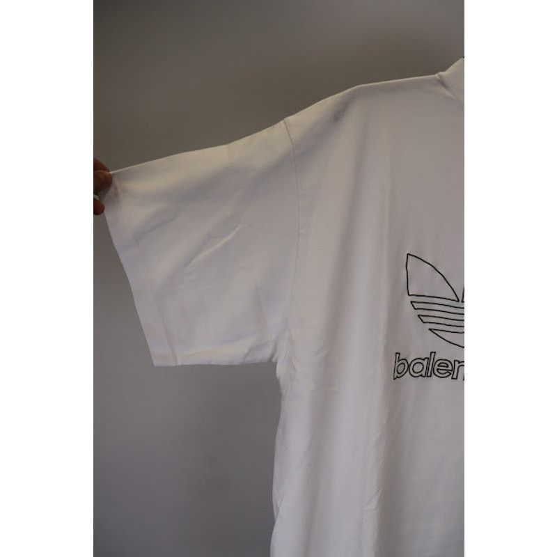 Adidas × Balenciaga o1rshd1 T-Shirt in White Size US S / EU 44-46 / 1 - 5 Thumbnail