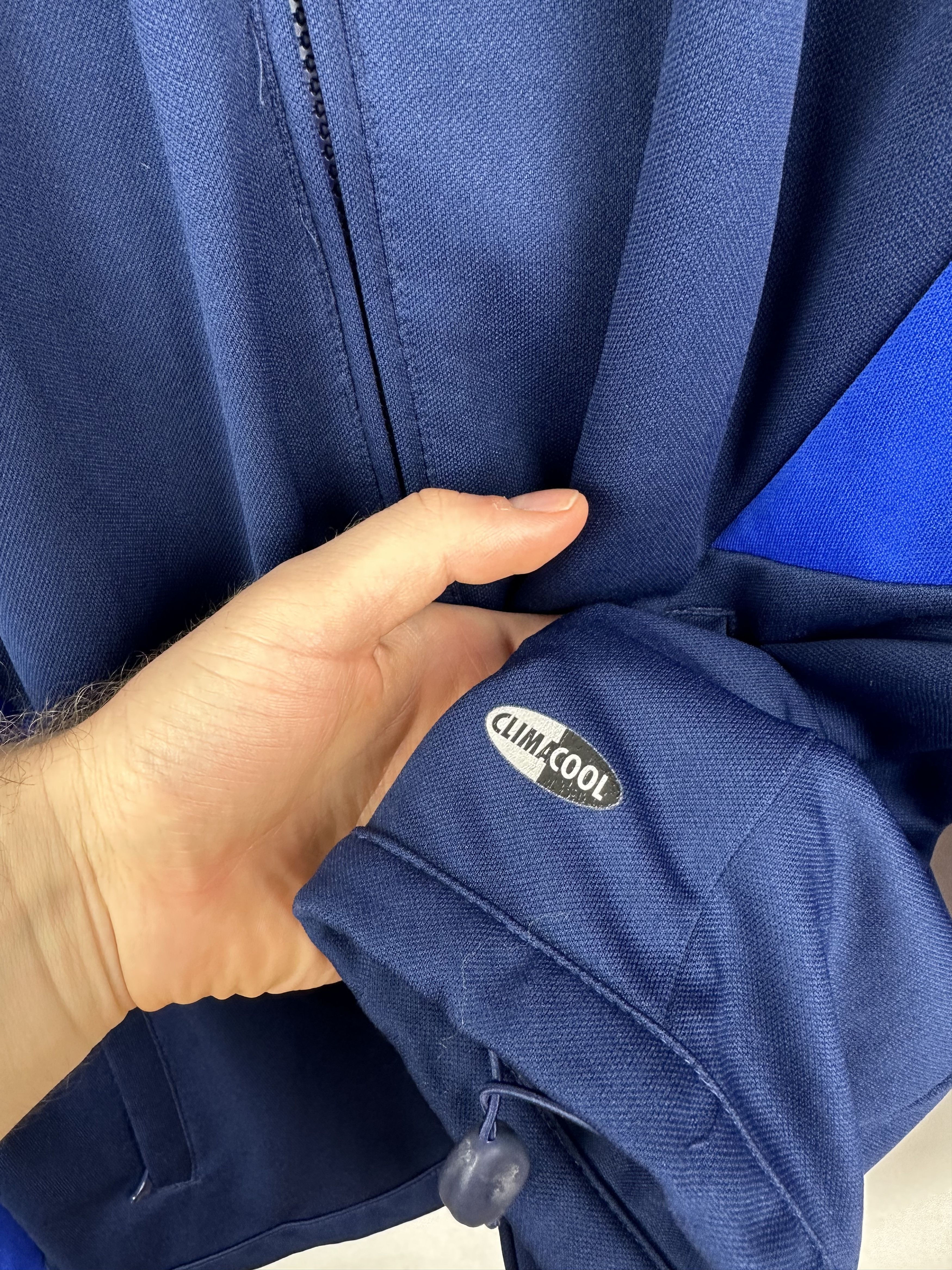 Adidas × Vintage Vintage FC Schalke 04 Football Jacket Soccer Track Top Size US XXL / EU 58 / 5 - 8 Thumbnail