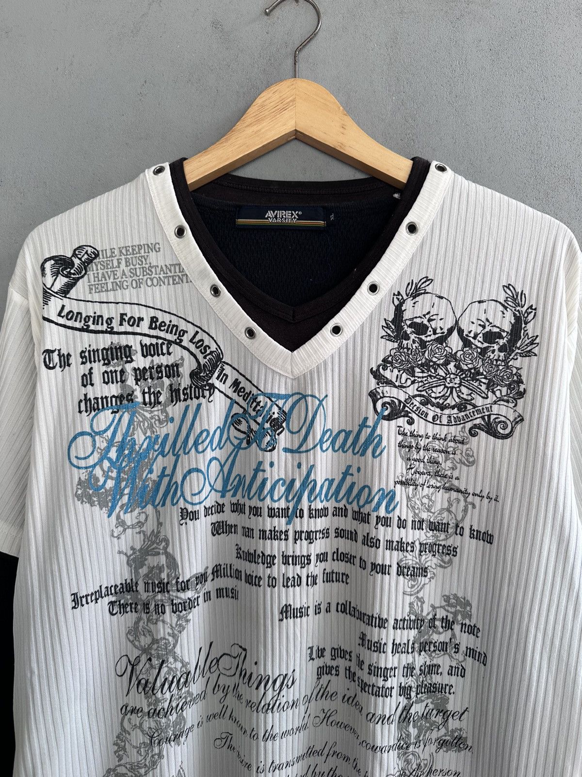 Japanese Brand TimeStep Japanese Poem Tees Ifsixwasnine Lgb Style Size US L / EU 52-54 / 3 - 4 Thumbnail
