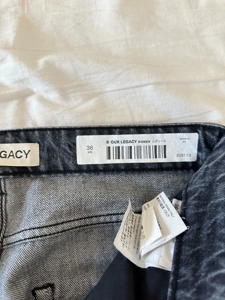 Our Legacy Our Legacy size36 Patchwork jeans wide leg pants Size 35" - 5 Thumbnail