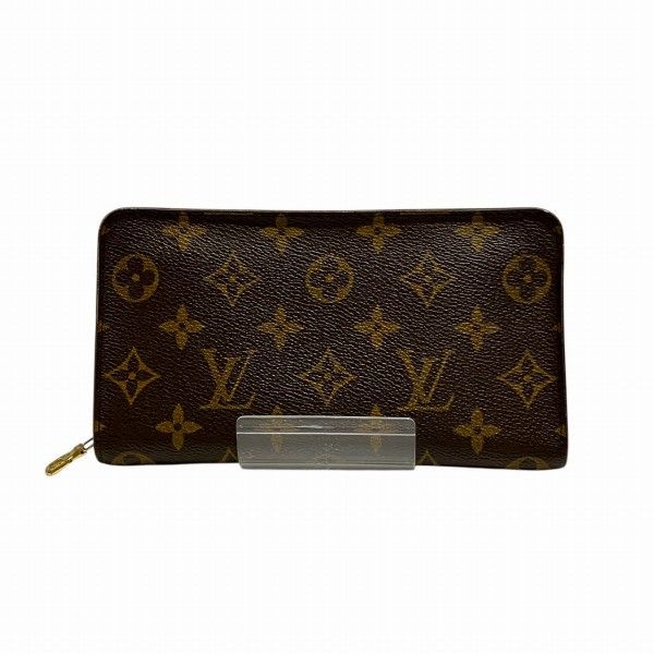 Louis Vuitton Louis Vuitton Portemonnaie Zip Monogram Long Wallet Canvas Long Wallet M61727 DUTY FREE for USA