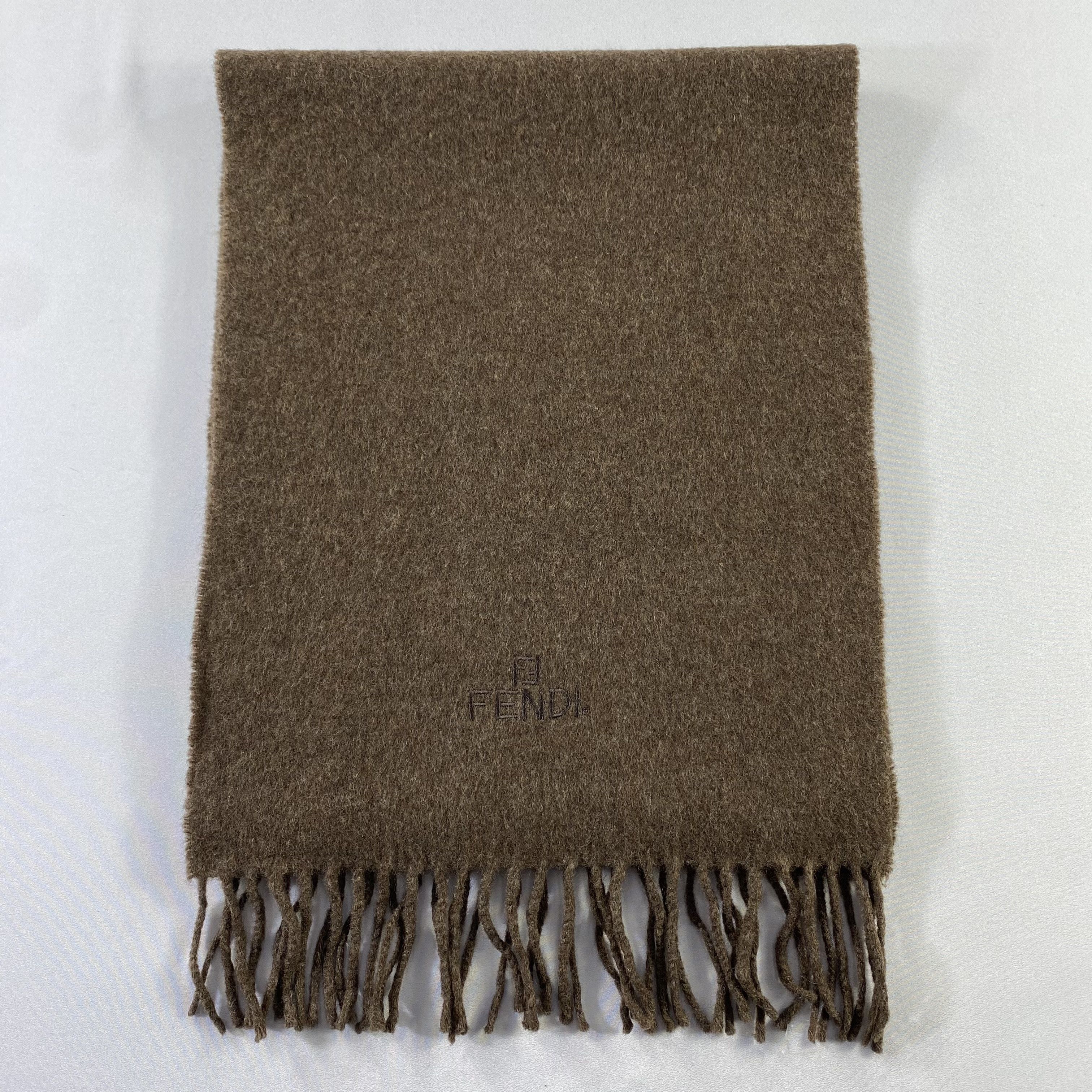 Fendi × Vintage Fendi Scarf Neck Wrap Wool Muffler Size ONE SIZE - 2 Thumbnail