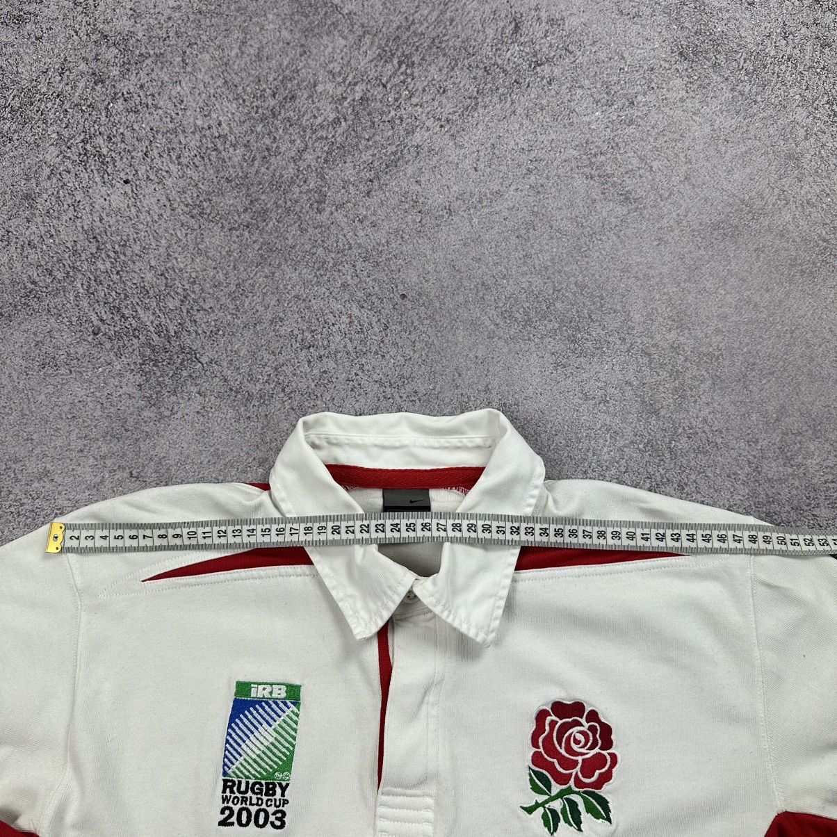 Nike Vintage England Rugby World Cup 2003 Nike Home Long Sleeve L Size US L / EU 52-54 / 3 - 8 Thumbnail