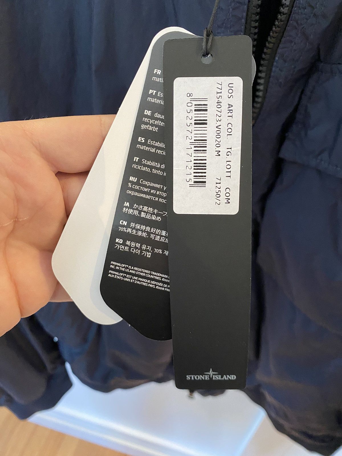 Stone Island Stone Island Garment Dyed Crinkle Reps R-NY Primaloft-TC Size US M / EU 48-50 / 2 - 13 Thumbnail
