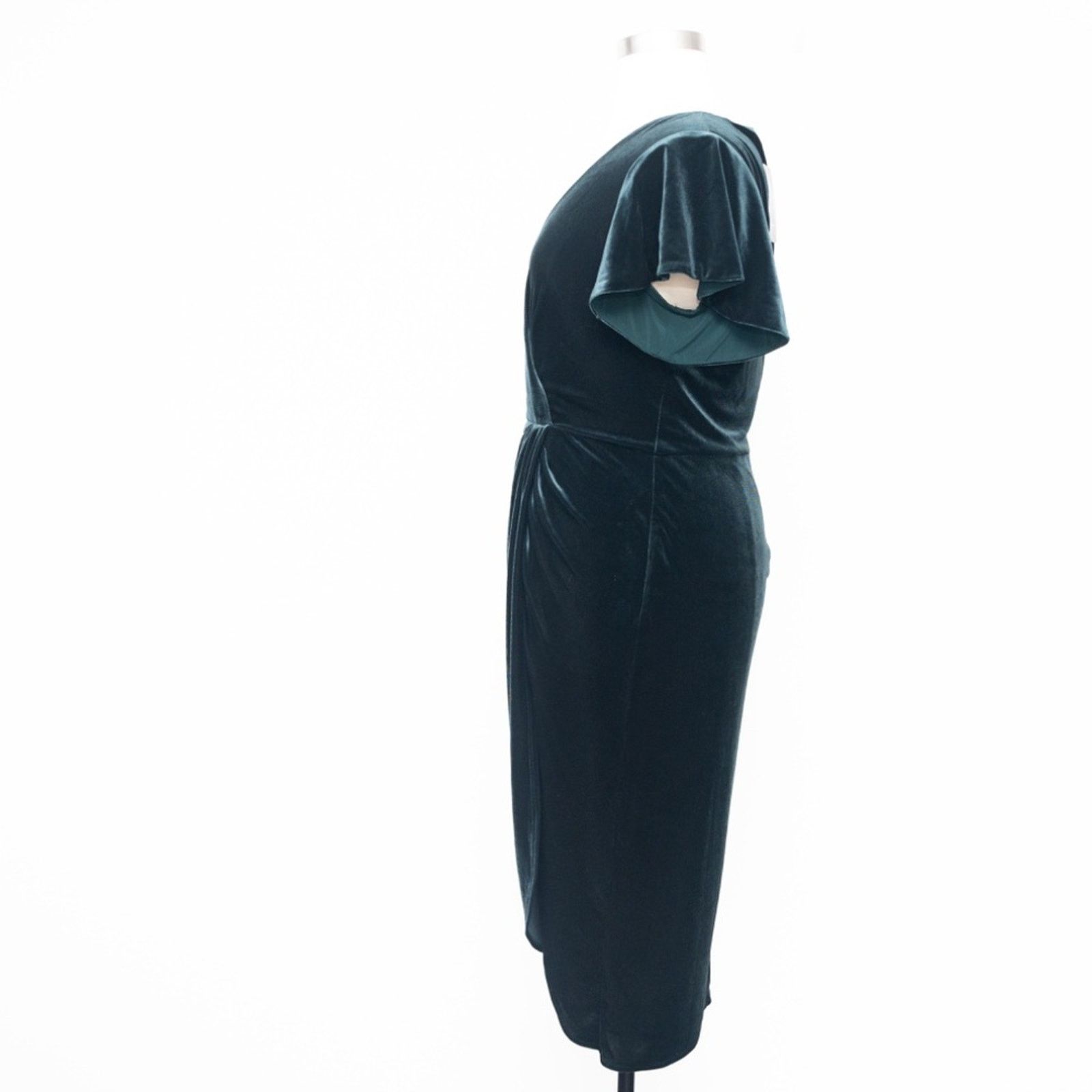 Lauren Ralph Lauren Lauren Ralph Lauren. Velvet Flutter-Sleeve Cocktail Dress. Size XL / US 12-14 / IT 48-50 - 5 Thumbnail