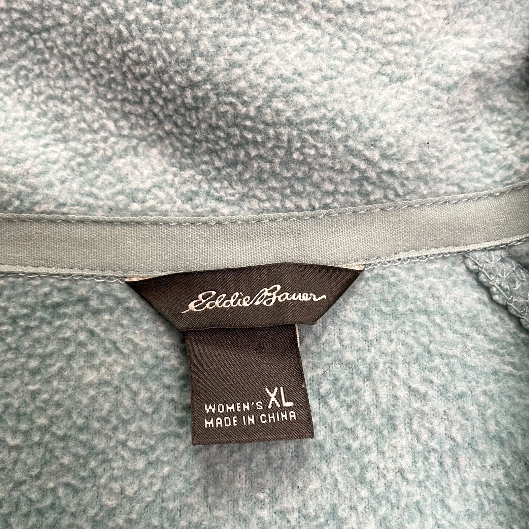 Eddie Bauer Eddie Bauer Jacket Womens XL Blue 1/4 Zip Fleece Pullover Casual Outdoor Outdoor Jacket Size XL / US 12-14 / IT 48-50 - 6 Thumbnail