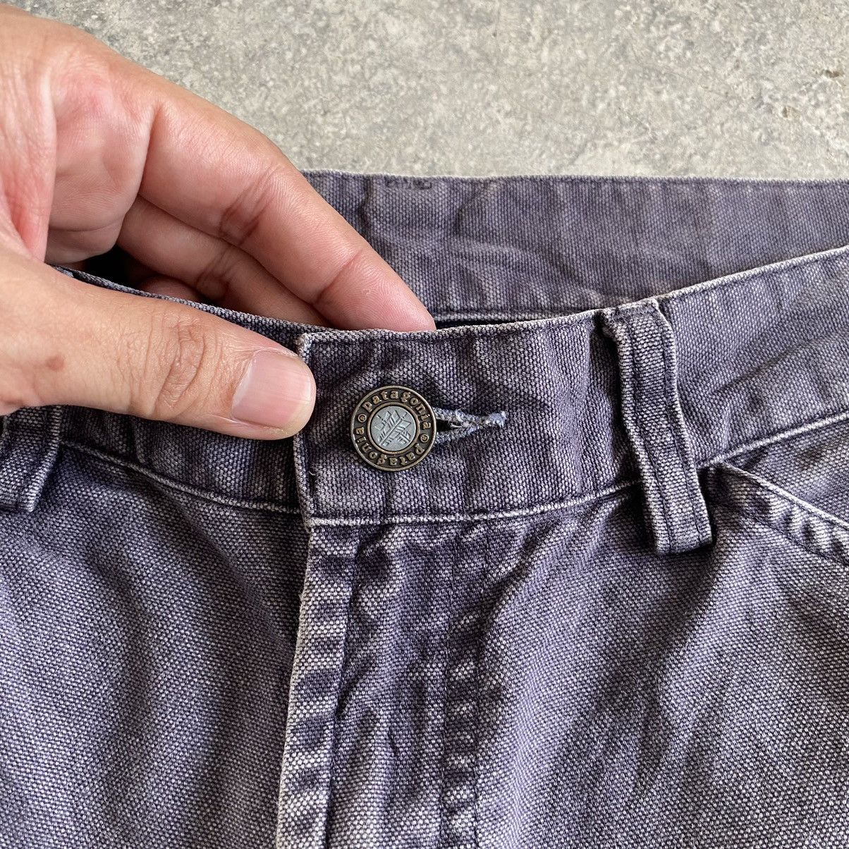 Patagonia Vintage Patagonia Faded Petrol Blue Carpenter Work Pants Size US 31 - 8 Thumbnail