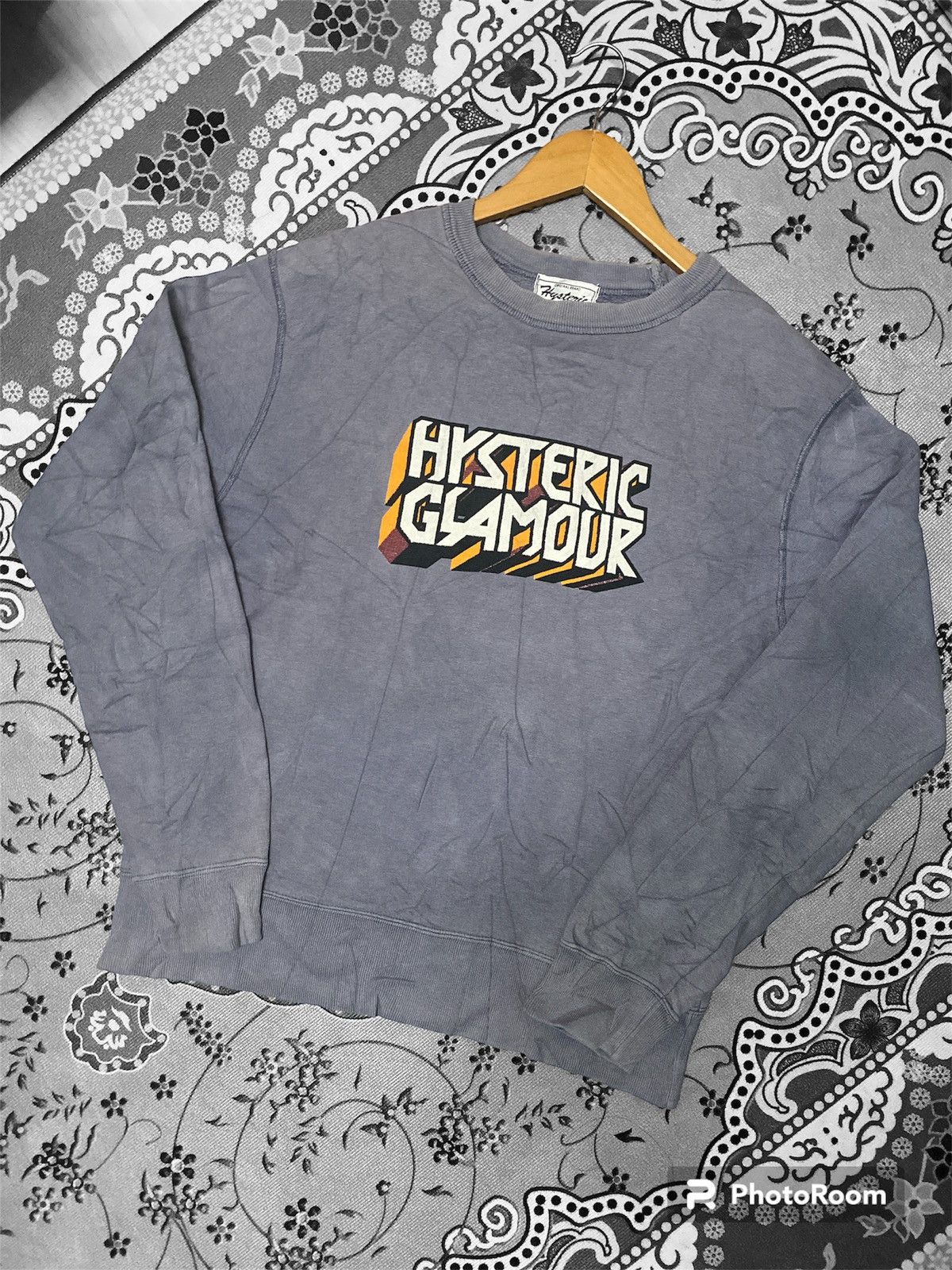 Hysteric Glamour × If Six Was Nine × Japanese Brand ‼️RARE‼️HYSTERIC GLAMOUR SPELLOUT VINTAGE SWEATSHIRT 🔥 Size US M / EU 48-50 / 2 - 2 Thumbnail