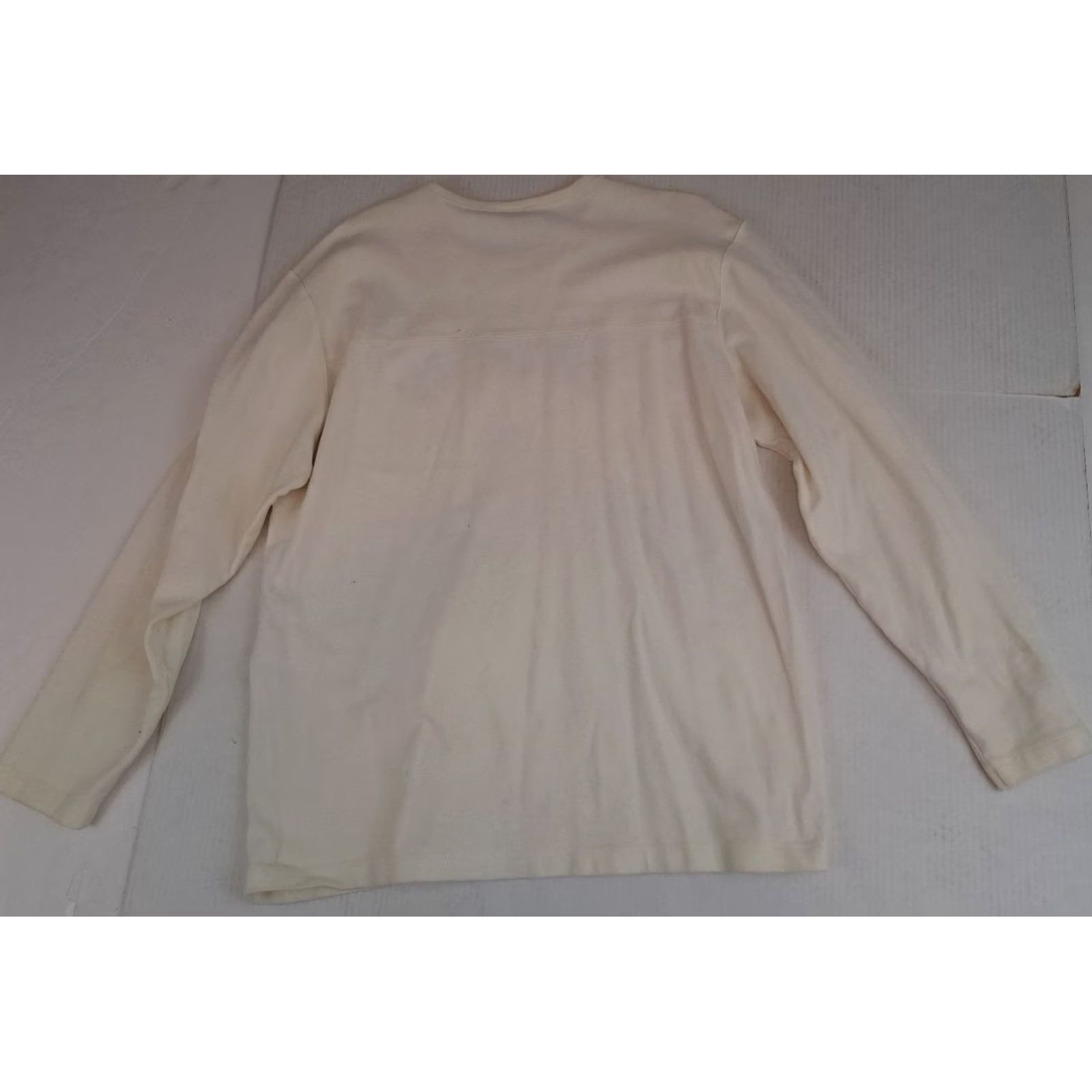 Old Navy VINTAGE Old Navy Sweatshirt Shirt Detroit City Stitched Letters White XL Unisex Adults Crew Neck Pullover Long Sleeve Canvas Cotton Size US XL / EU 56 / 4 - 5 Thumbnail