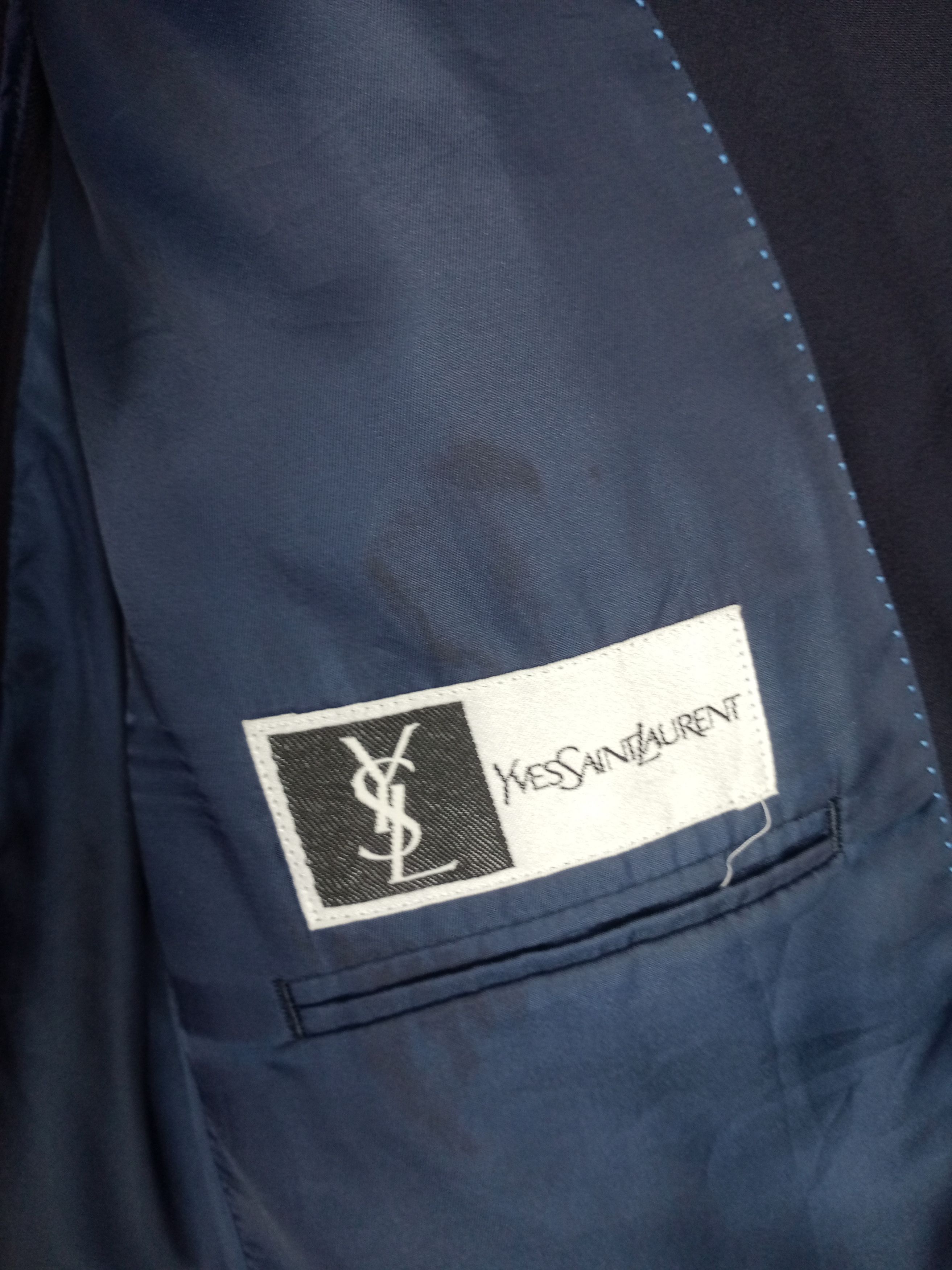Yves Saint Laurent Rare Vintage Yves Saint Laurent YSL Blazer Size US L / EU 52-54 / 3 - 8 Thumbnail