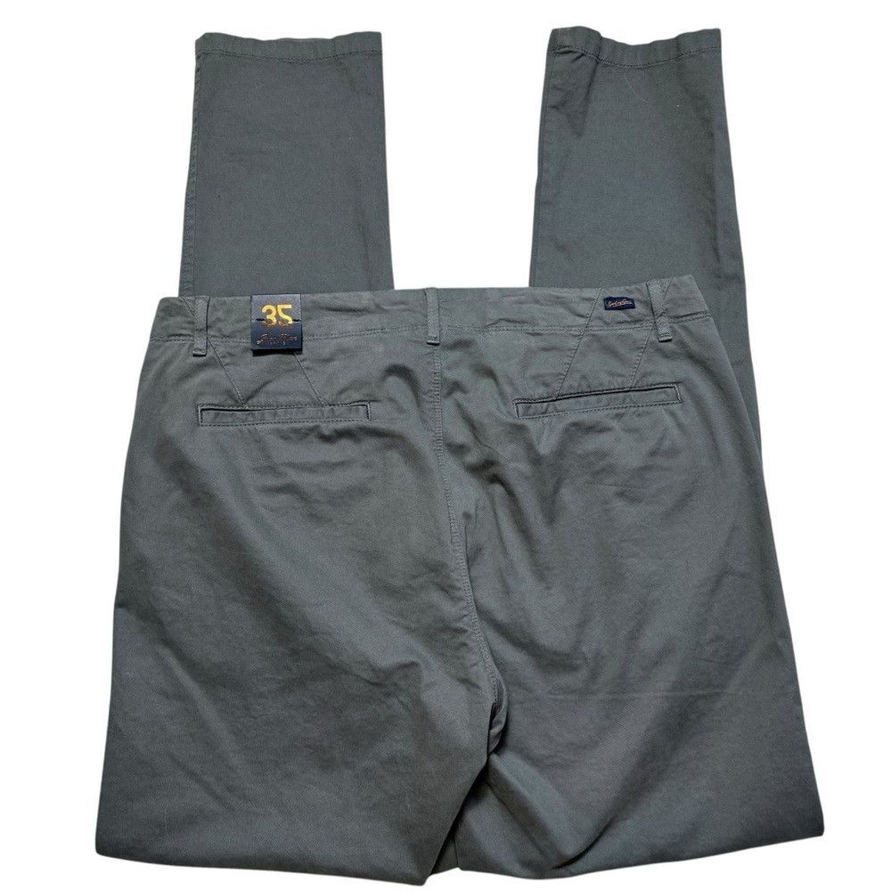 Good Man Brand NWT New Good Man Brand Cotton Grey Pants Size 35 Made In It Size US 35 - 4 Thumbnail