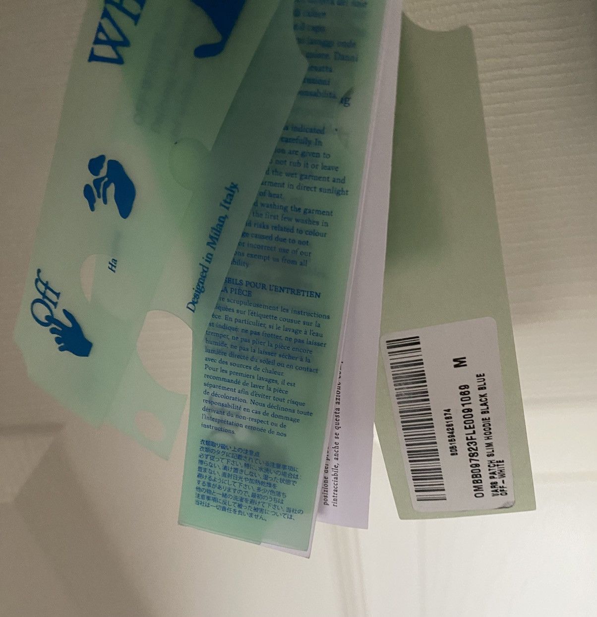 Off-White Off-White Patch Hoodie Size Medium Size US M / EU 48-50 / 2 - 5 Thumbnail