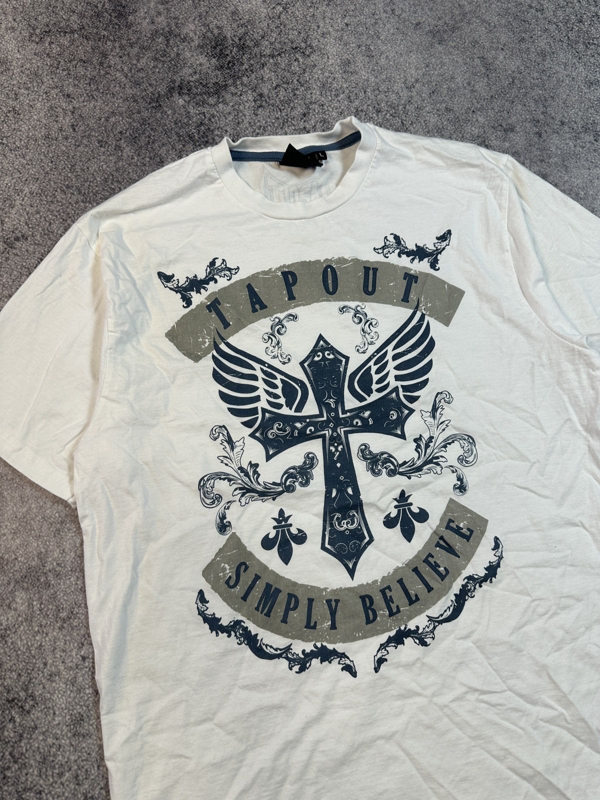 Tapout Y2K Tapout Logo T-shirt Streetwear Avant Garde Style Opium Size US L / EU 52-54 / 3 - 2 Thumbnail