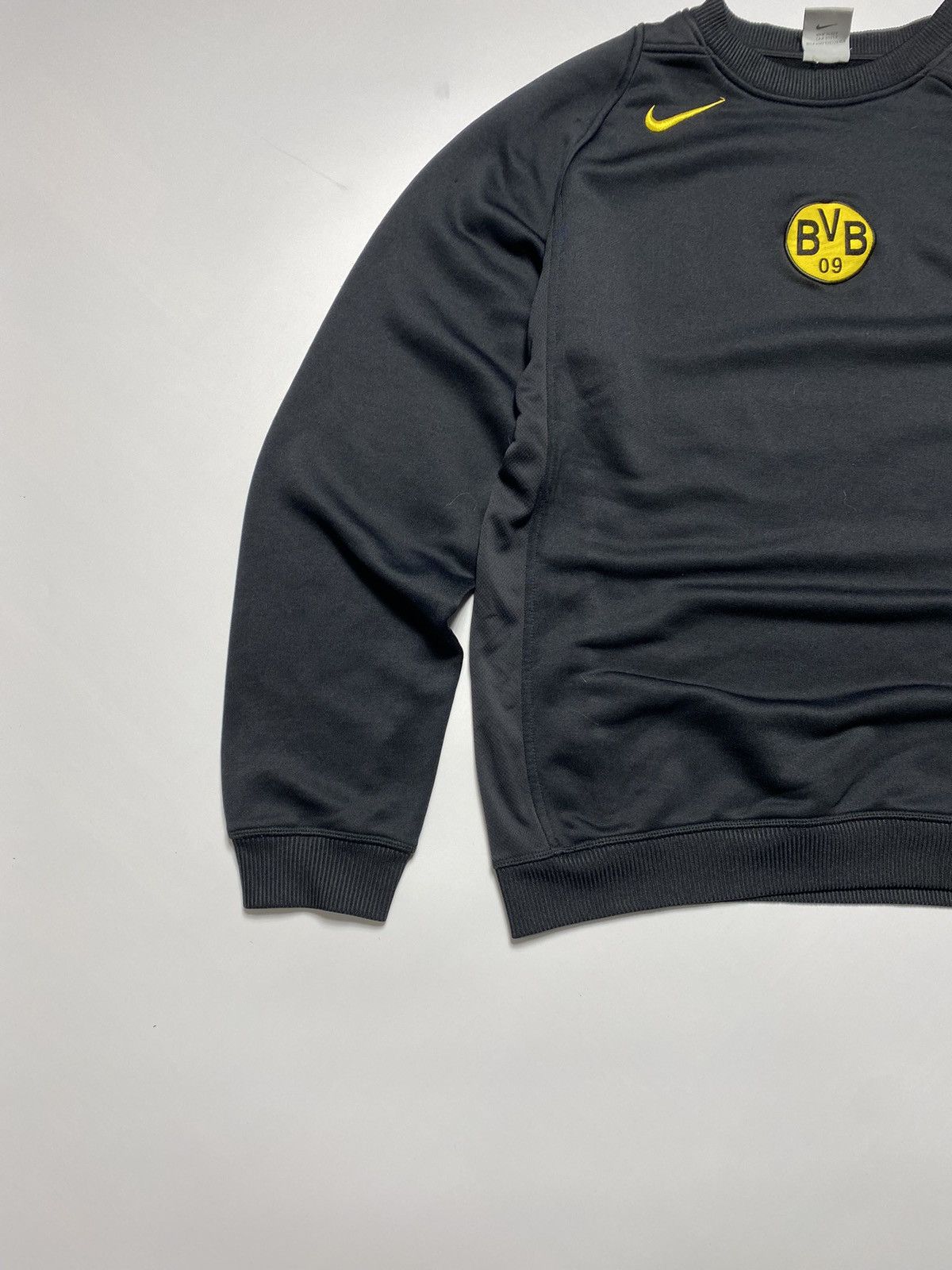 Nike × Vintage Vintage Nike Bvb Borussia central logo soccer sweatshirt Size US S / EU 44-46 / 1 - 2 Thumbnail