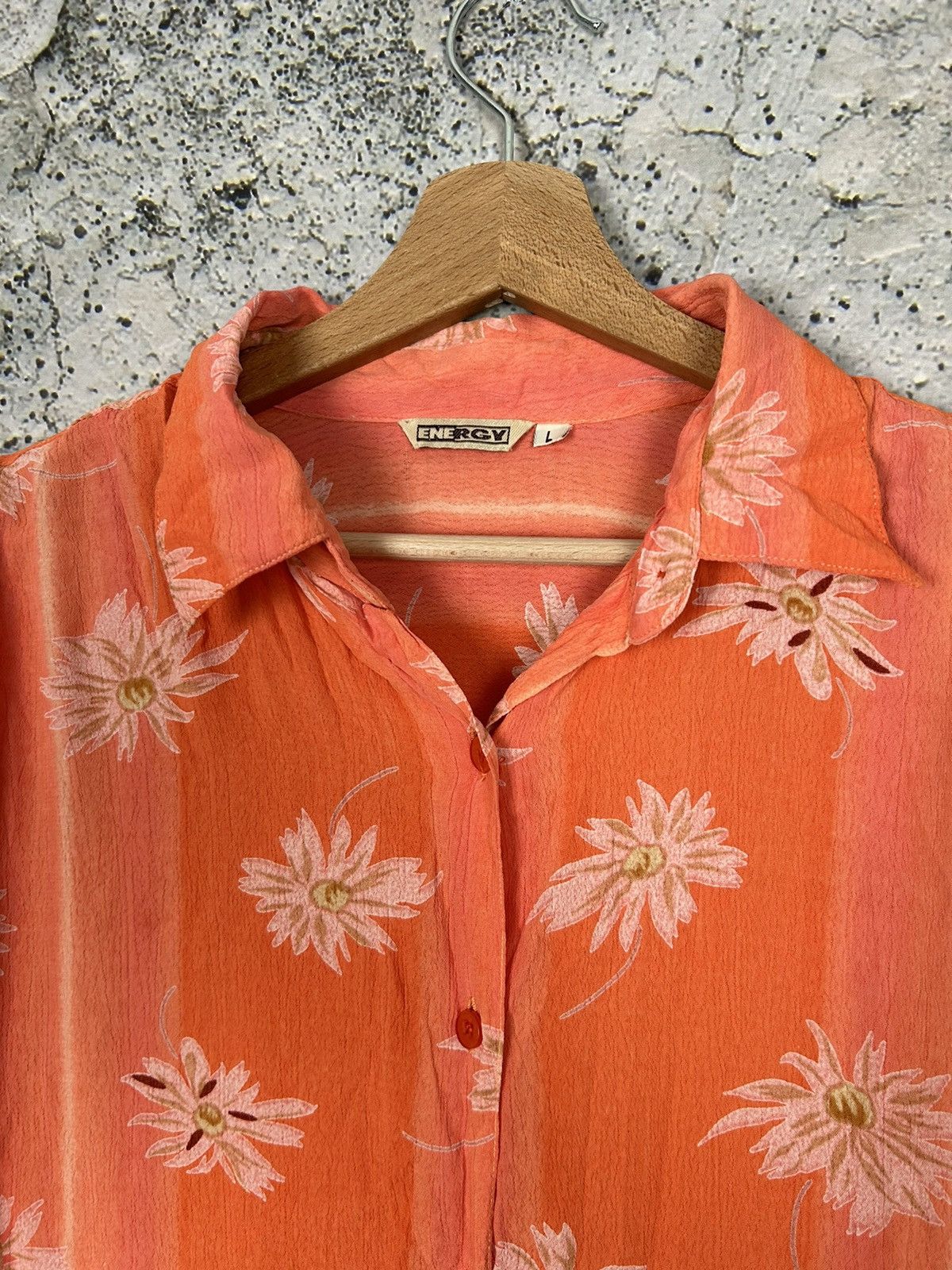 Other Vintage Crazy Shirt Summer Flowers 90s Rare Hype Streetwear Size US L / EU 52-54 / 3 - 3 Thumbnail
