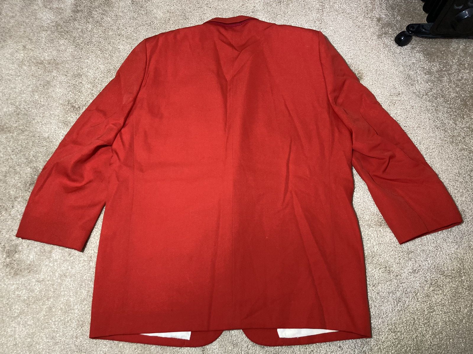 Comme des Garcons Homme × Japanese Brand × Vintage SS92 Comme des Garcons Homme Red Blazer Jacket Suit 1991 90s Size 46S - 11 Thumbnail