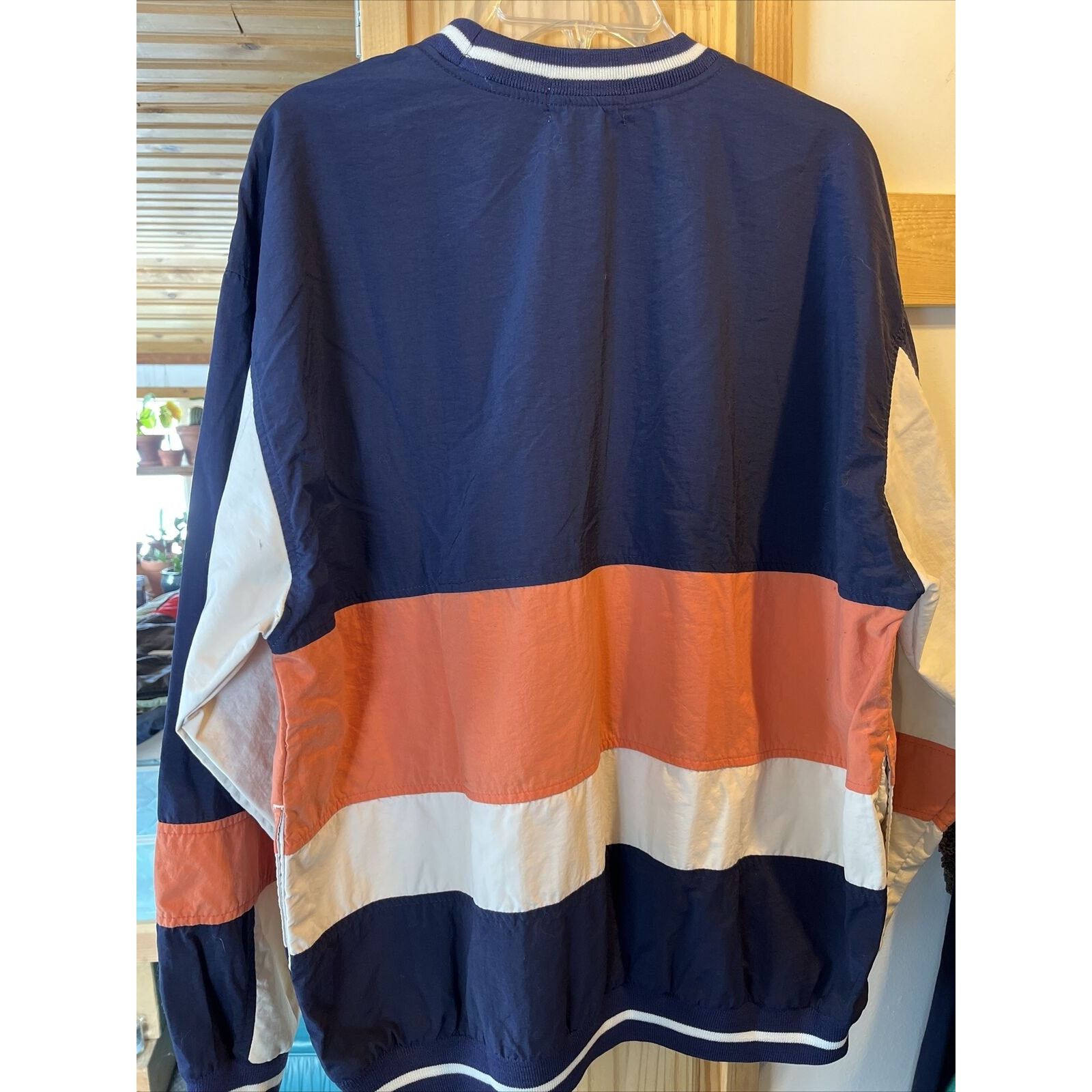 Izod Izod Sport VTG Men’s M Navy Blue Orange Pullover Sweatshirt Size US M / EU 48-50 / 2 - 14 Thumbnail
