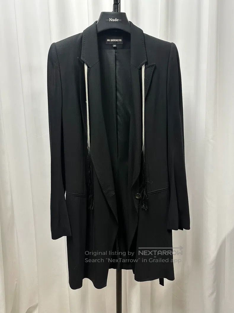 Ann Demeulemeester Ann Demeulemeester Ribbon suit Size XXS / US 00 / IT 34 - 1 Thumbnail