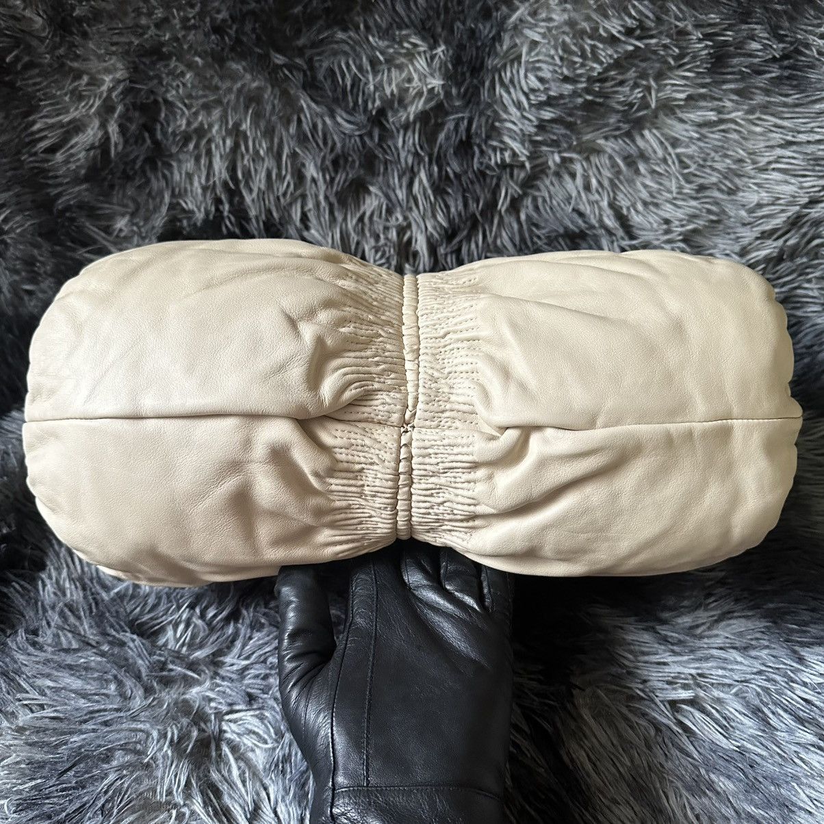 Dior Dior Light Beige Leather Karenina East West Karenina Satchel Size ONE SIZE - 8 Thumbnail