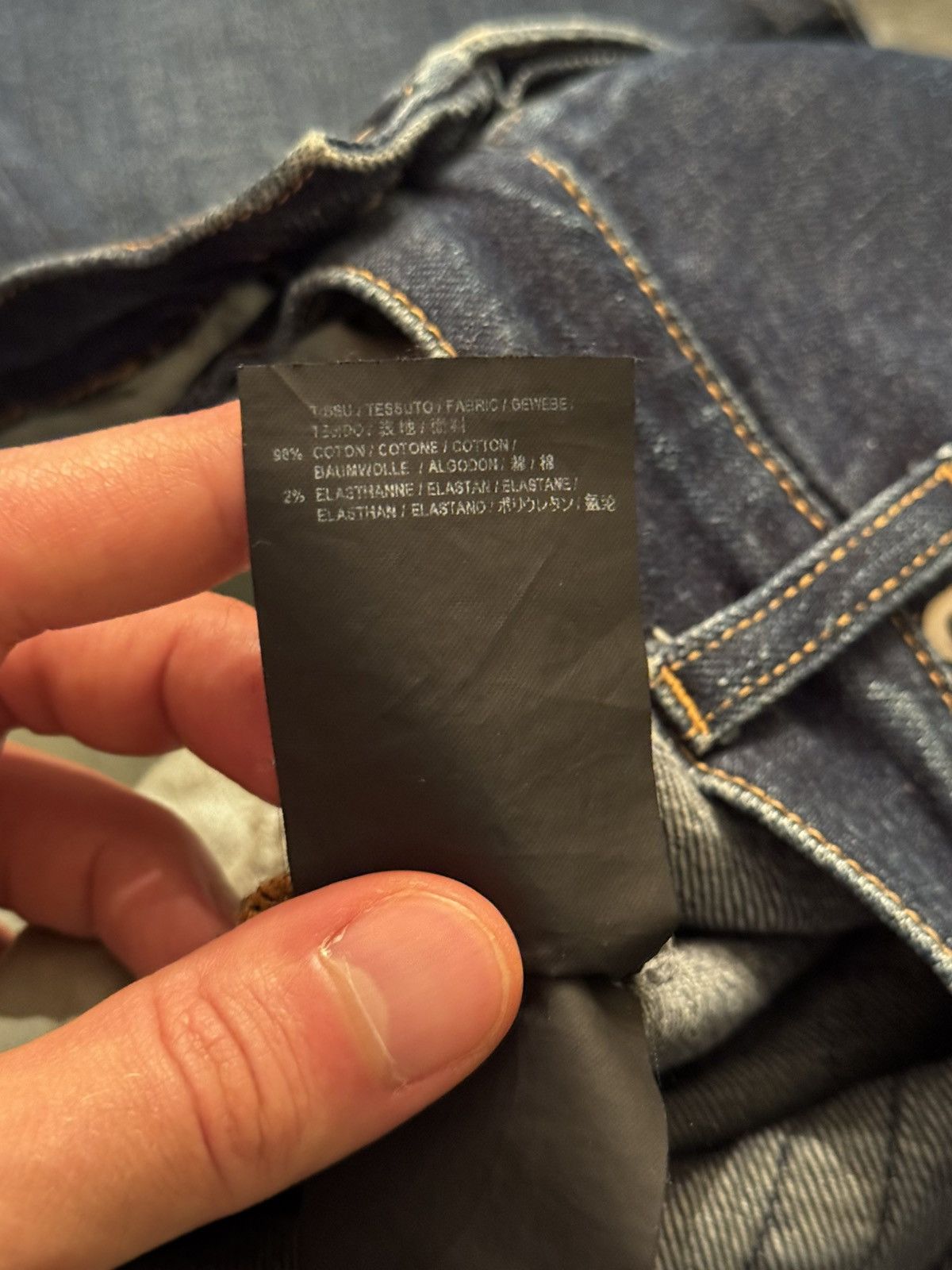 Saint Laurent Paris Saint Laurent Paris Blue Denim size 32 Size US 32 / EU 48 - 10 Thumbnail
