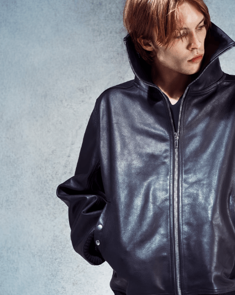 Rick Owens BNWT AW25 RICK OWENS "CONCORDIANS" DRACUCOLLAR JACKET 44 Size US M / EU 48-50 / 2 - 1 Thumbnail