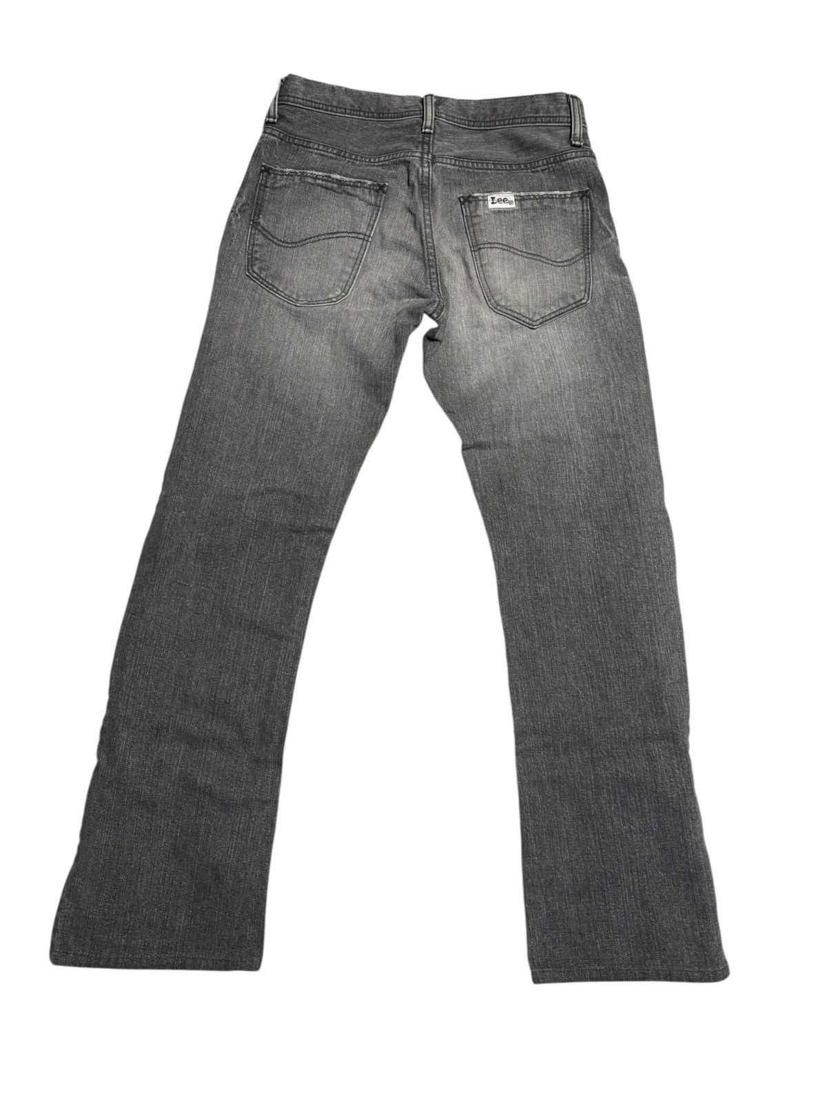Lee lee grey/black japanese bootcut jeans Size US 27 - 2 Thumbnail
