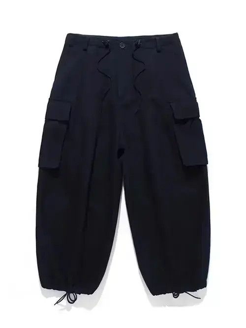 Japanese Brand 20AW Indigo Union Japan Navy Worker Oversized Jogger Pants Size US 31 - 4 Thumbnail