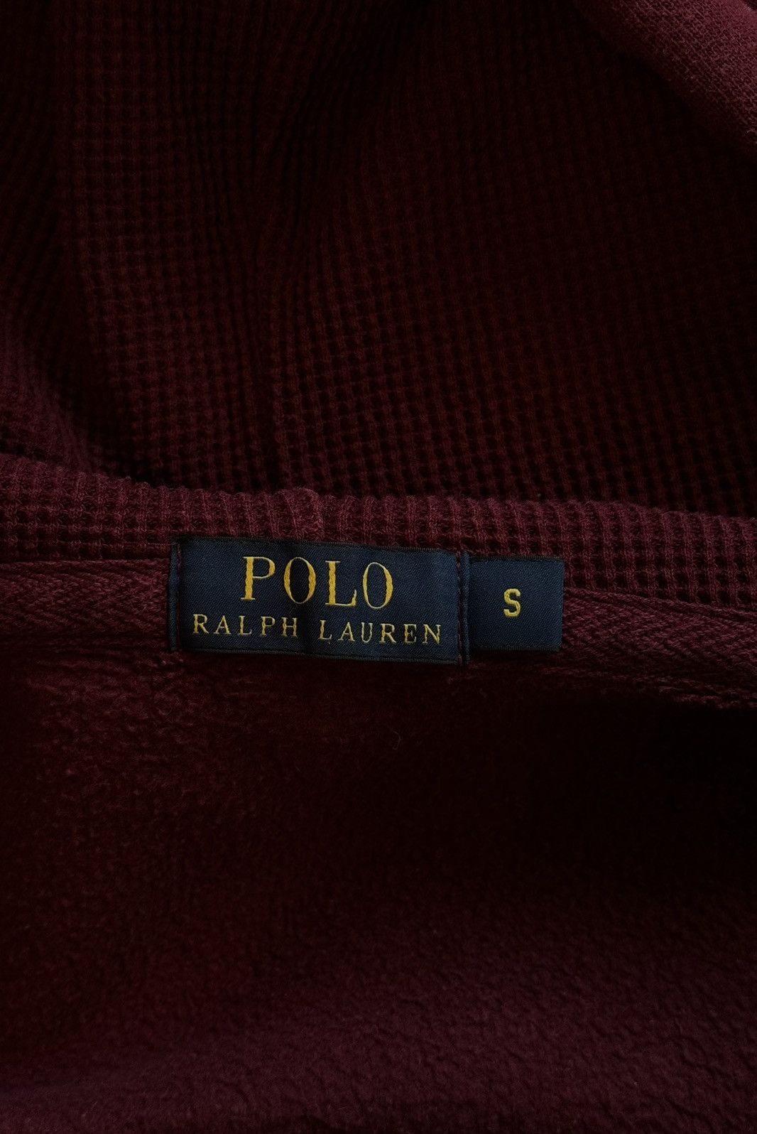 Designer × Polo Ralph Lauren Polo Ralph Lauren burgundy full zip heavy cotton hoodie Y2K Size US S / EU 44-46 / 1 - 10 Thumbnail